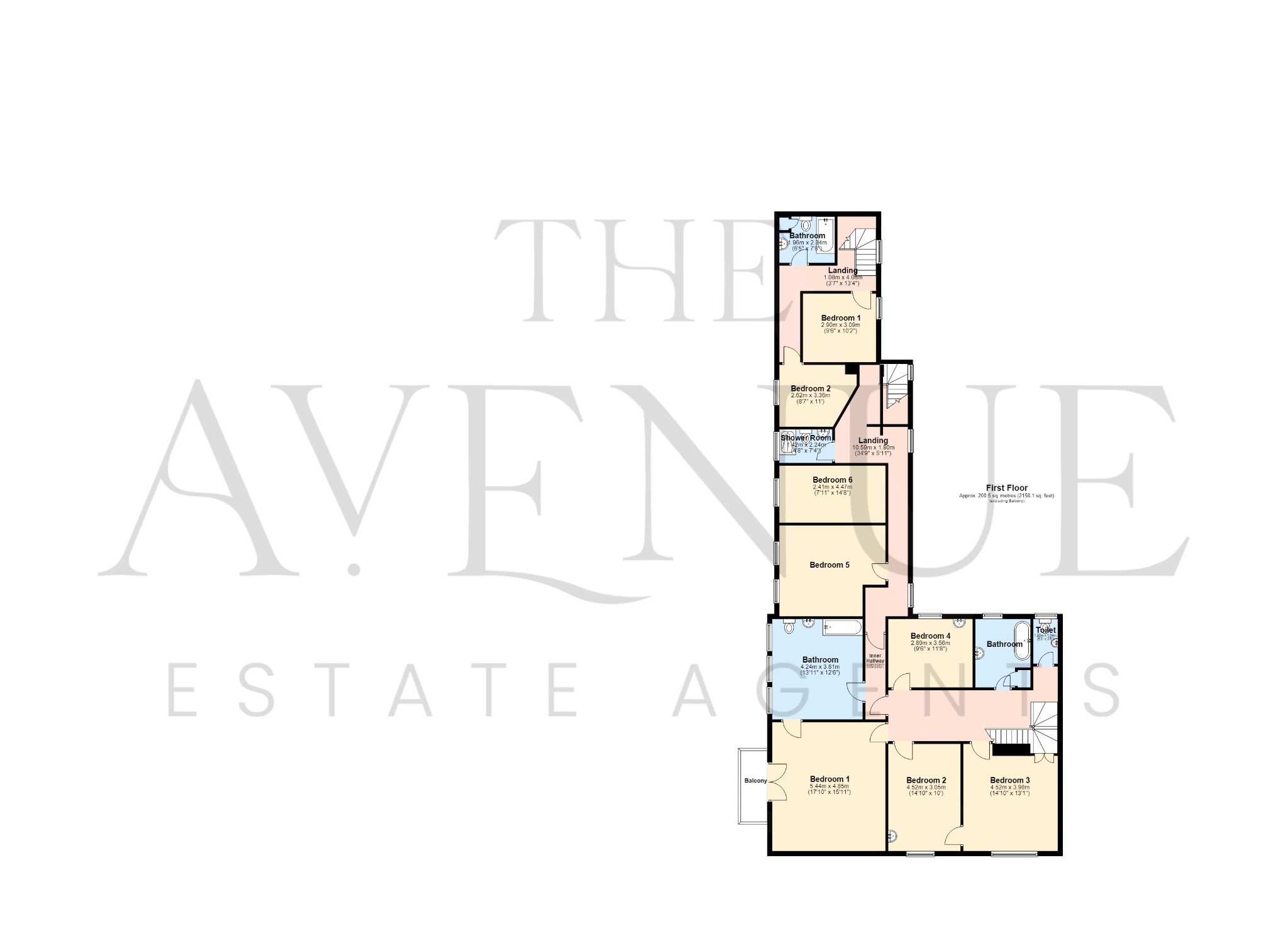 6 bed detached house for sale in Hatton Hall, Hatton. Derbyshire. DE65 5PT - Property floorplan