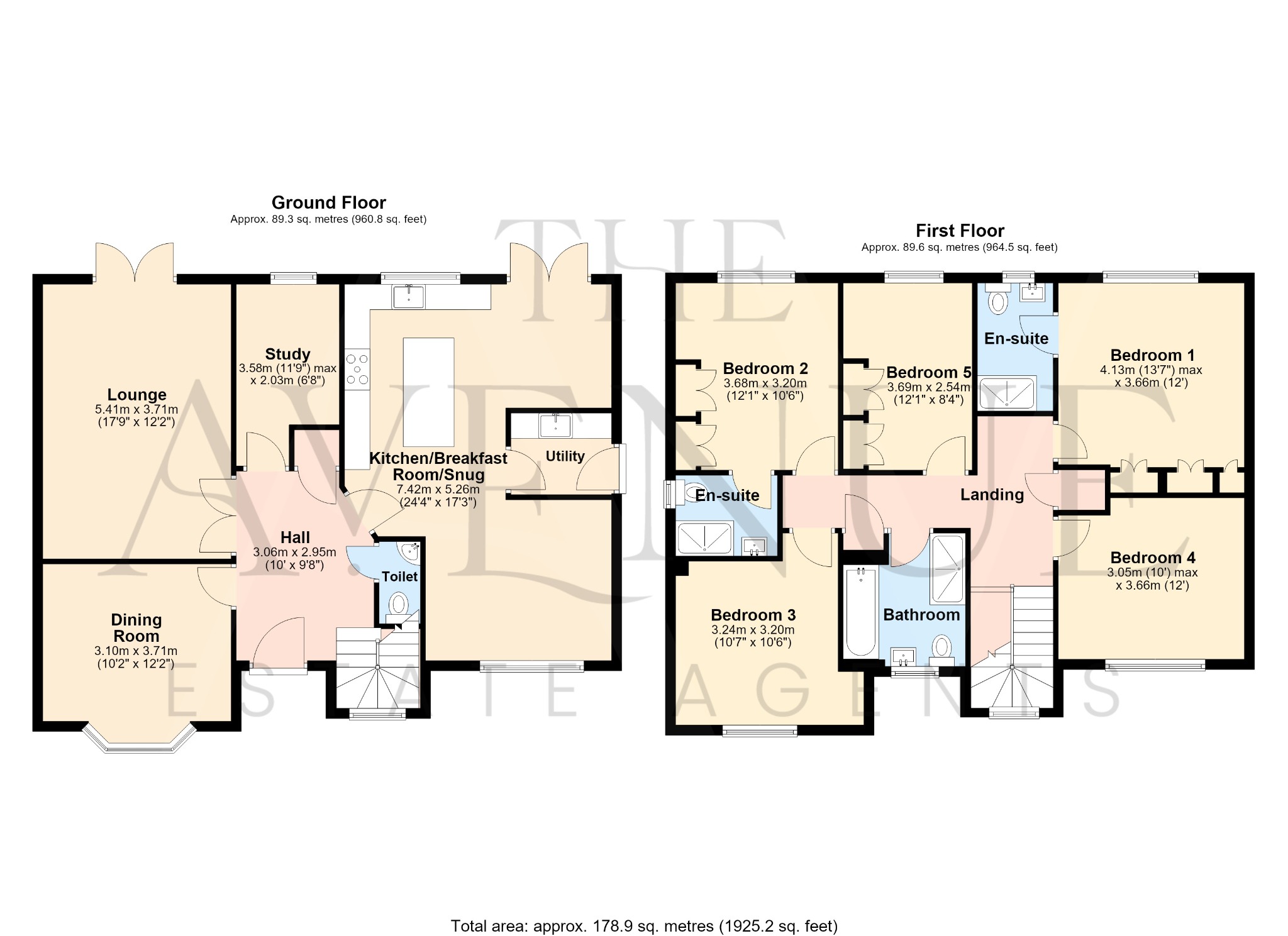 5 bed detached house for sale in School Rise, Brailsford. DE6 - Property floorplan