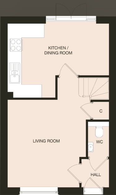 3 bed semi-detached house to rent in Yealm Close, Chellaston, Derby, Derbyshire, DE73 6BR - Property floorplan
