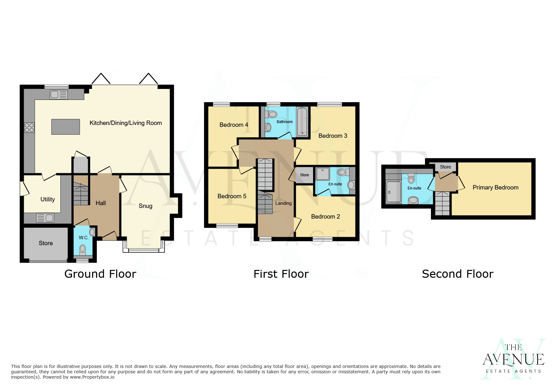 5 bed detached house to rent in Brooklands Close, Walsall Wood, WS9 9AZ - Property floorplan