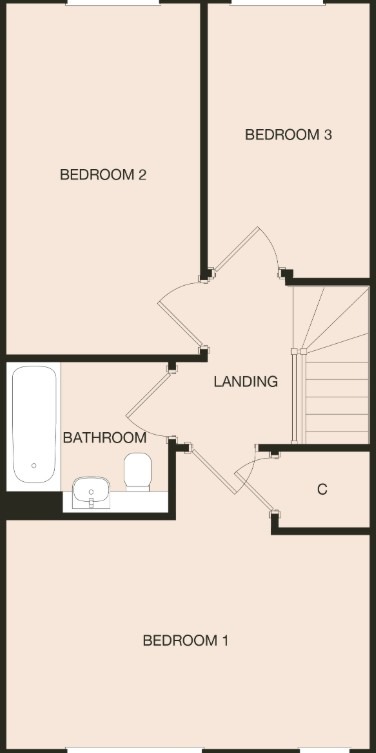 3 bed semi-detached house to rent in Chellaston, Derby, Derbyshire, DE73 - Property floorplan