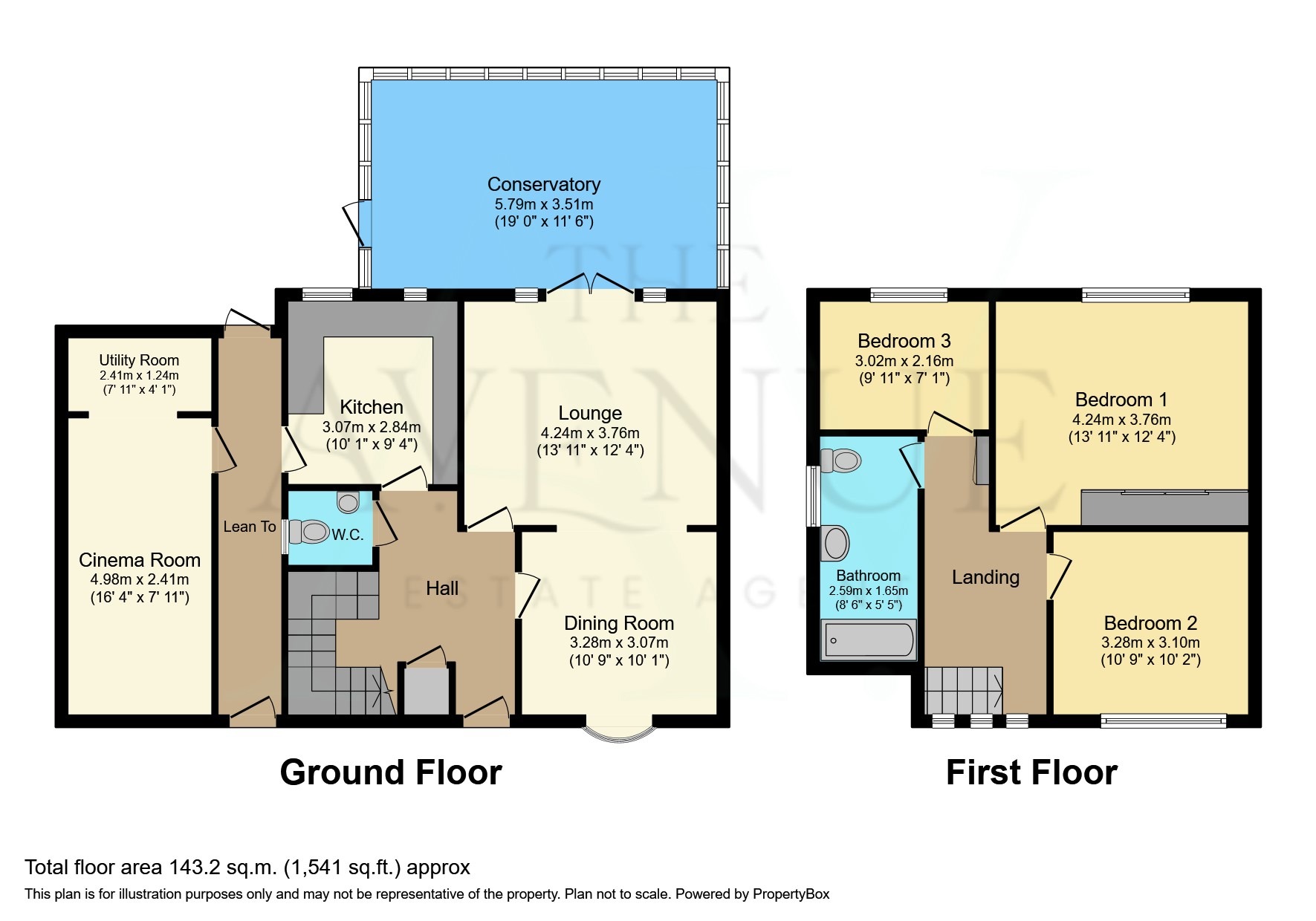 3 bed detached house for sale in Birmingham Road, Sutton Coldfield, West Midlands, B72 - Property floorplan