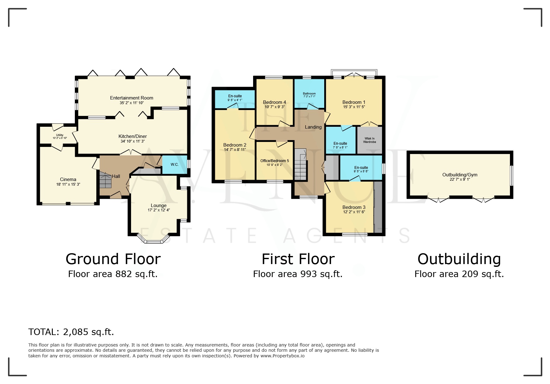 5 bed detached house for sale in The Coppice, Aldridge, Walsall, WS9 - Property floorplan