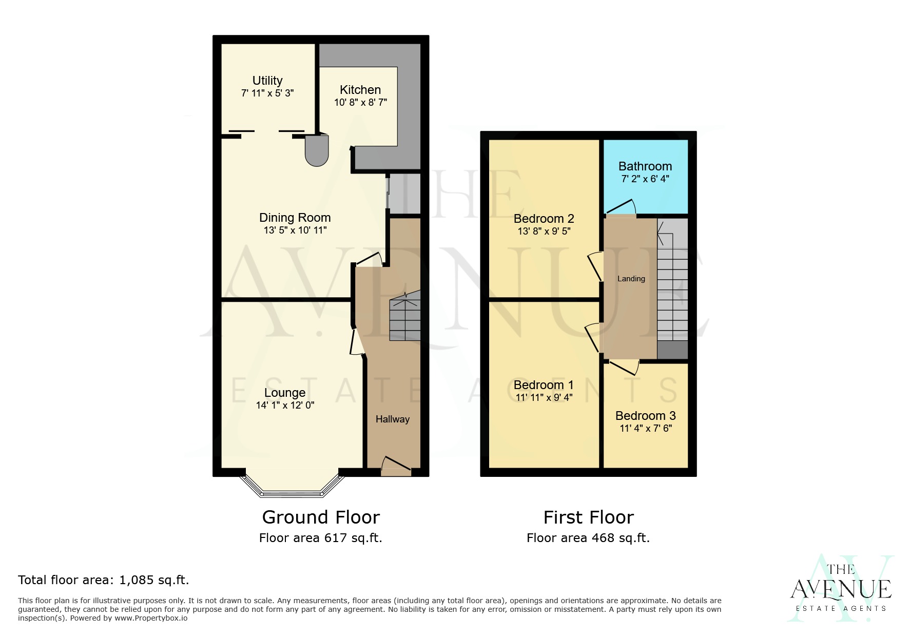 3 bed terraced house to rent in Perry Common Road, Birmingham, B23 7AT - Property floorplan