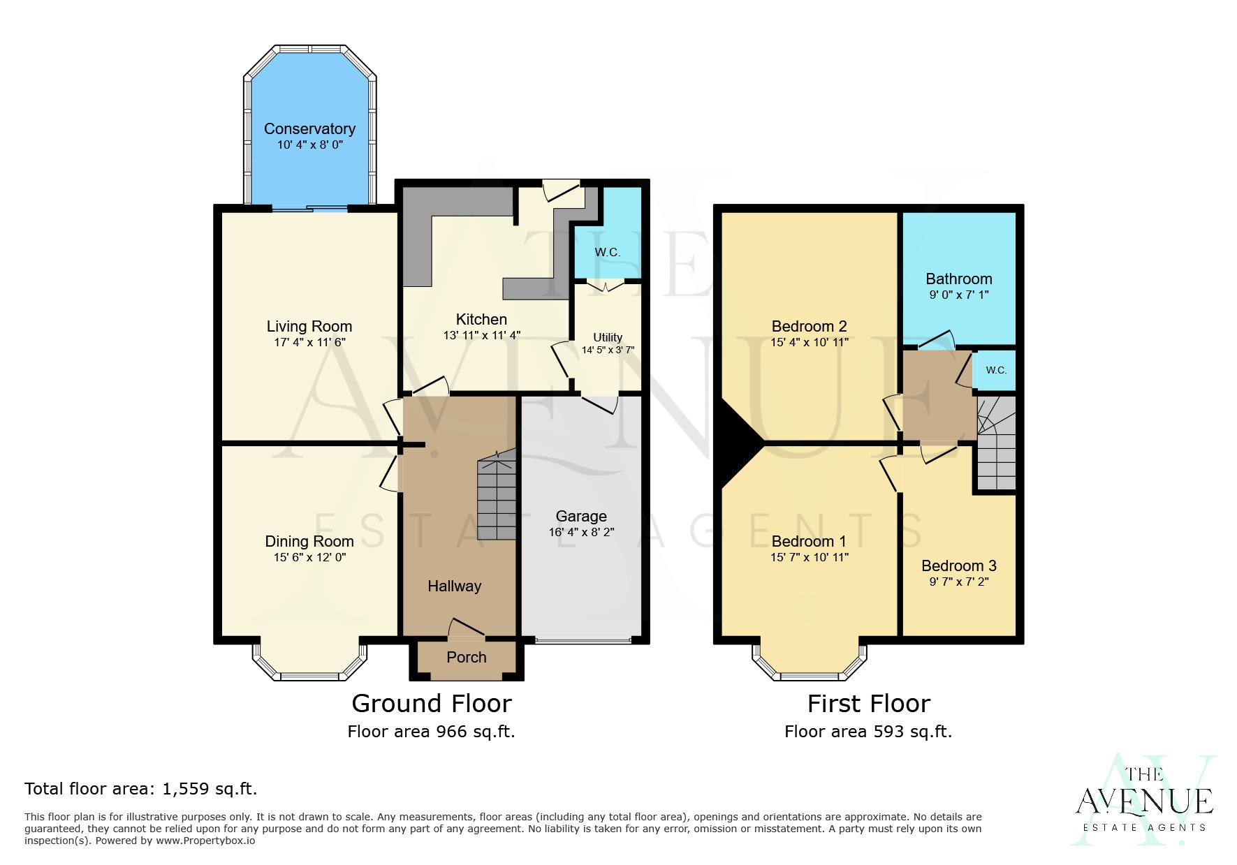 3 bed link detached house for sale in New Church Road, Sutton Coldfield, West Midlands, B73 - Property floorplan