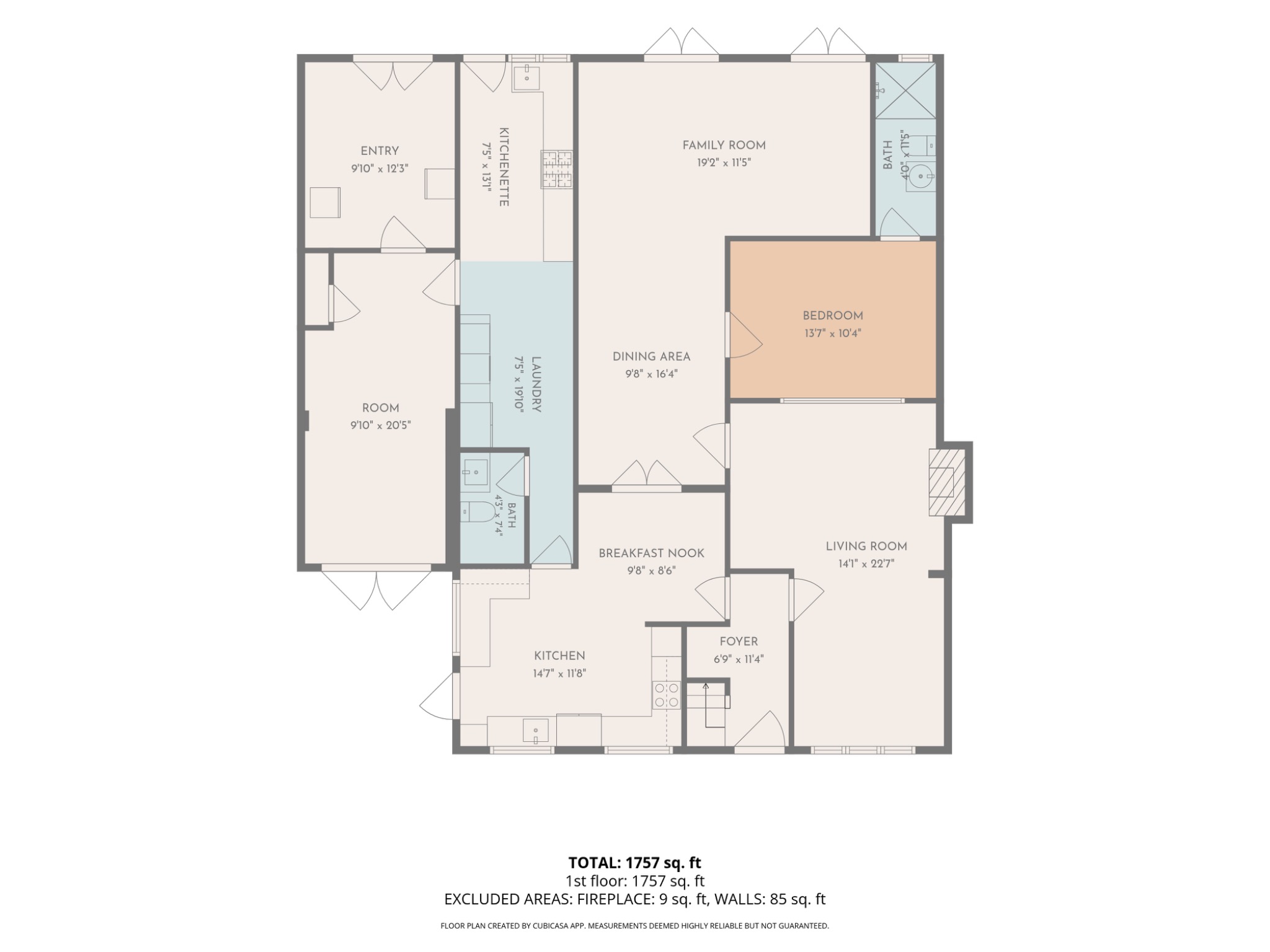 4 bed semi-detached house for sale in Bell Road, Walsall, WS5 - Property floorplan