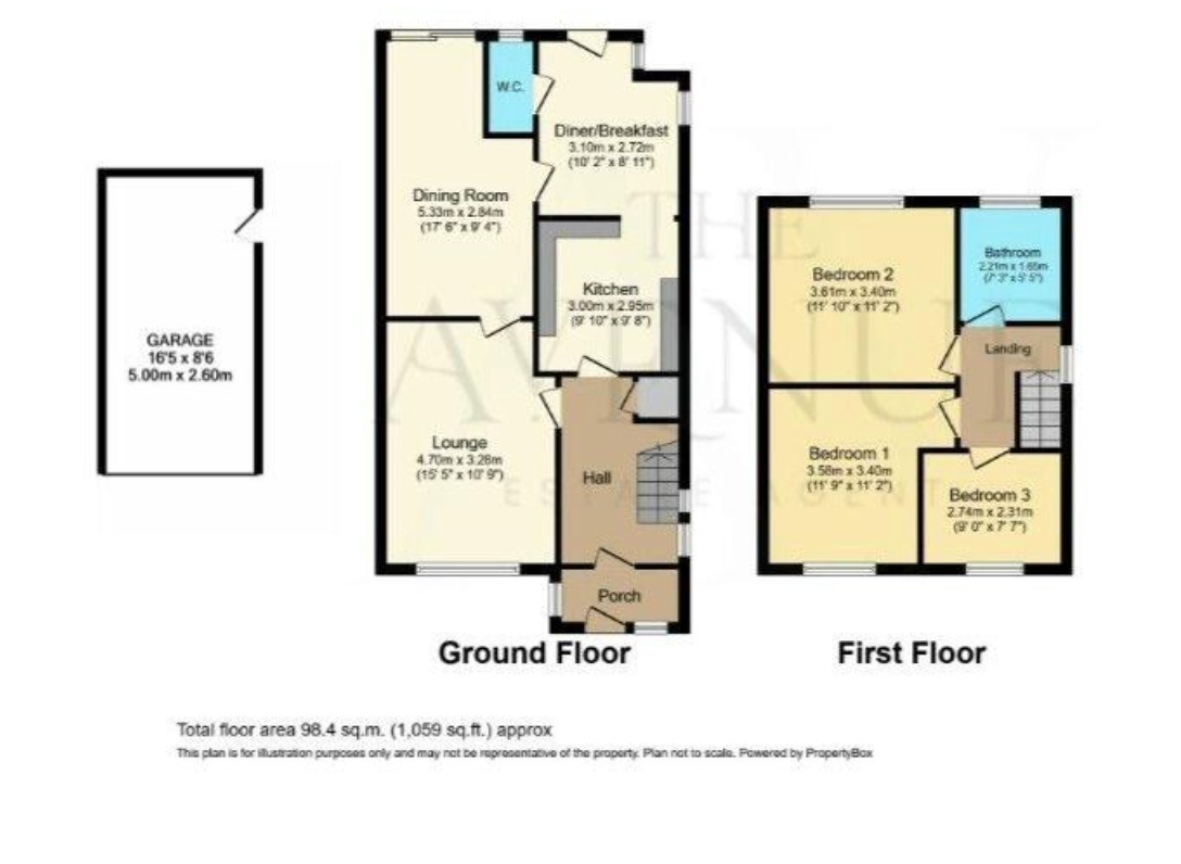3 bed semi-detached house to rent in Hundred Acre Road, Sutton Coldfield, West Midlands, B74 - Property floorplan