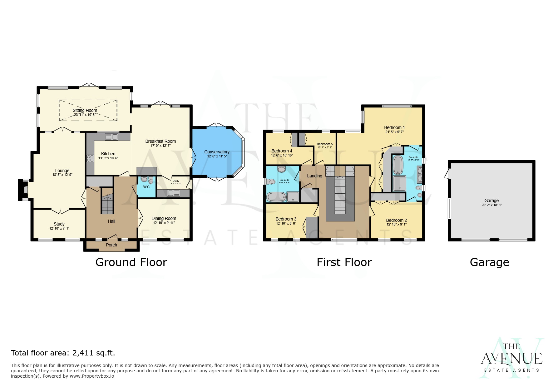 5 bed detached house for sale in Wheatland Grove, Aldridge, Walsall, West Midlands, WS9 - Property floorplan