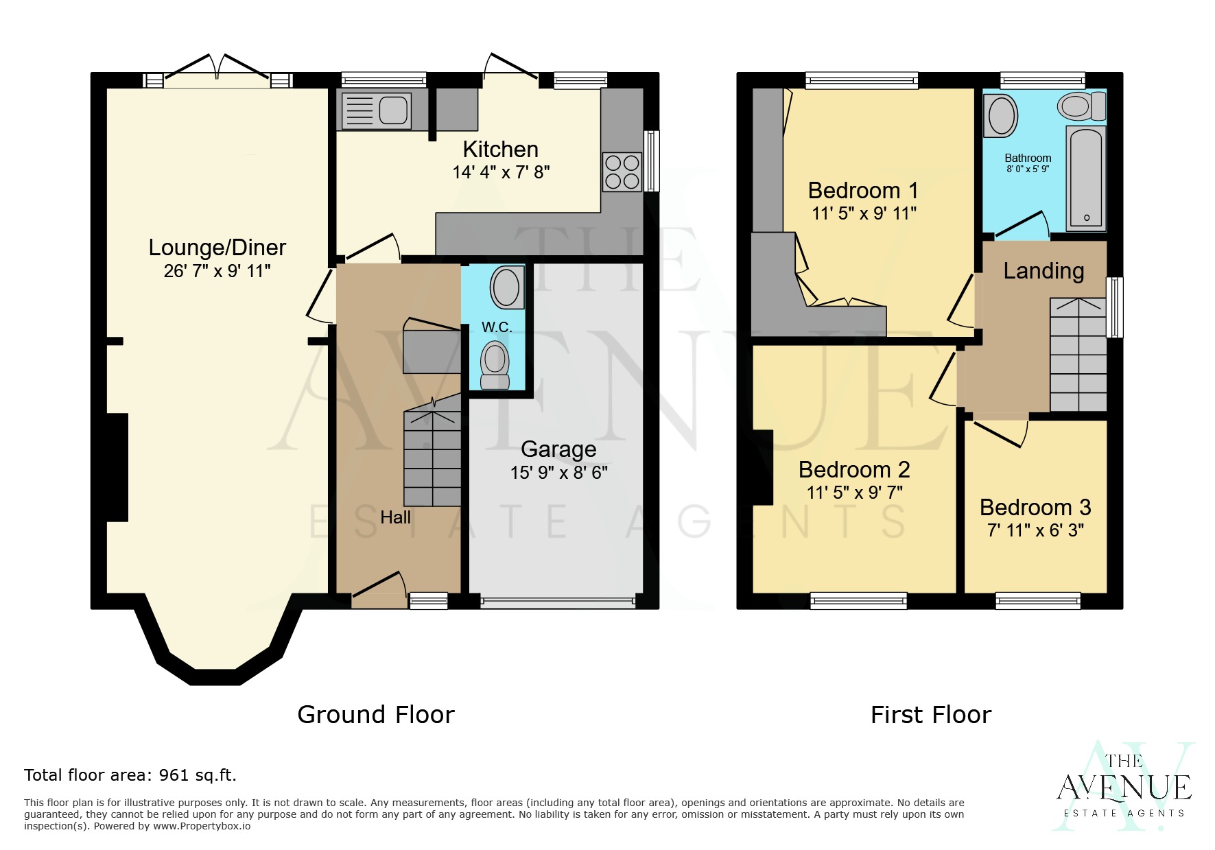 3 bed semi-detached house for sale in Bosty Lane, Walsall, West Midlands, WS9 - Property floorplan