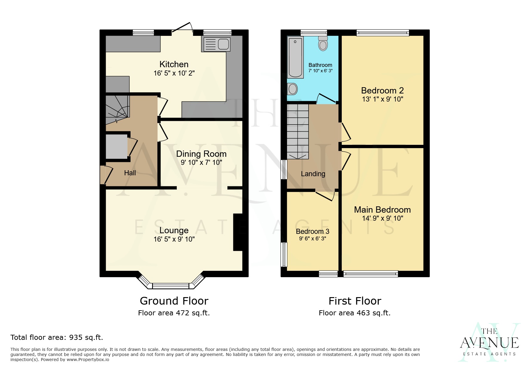 3 bed semi-detached house for sale in Whetstone Lane, Walsall, West Midlands, WS9 - Property floorplan