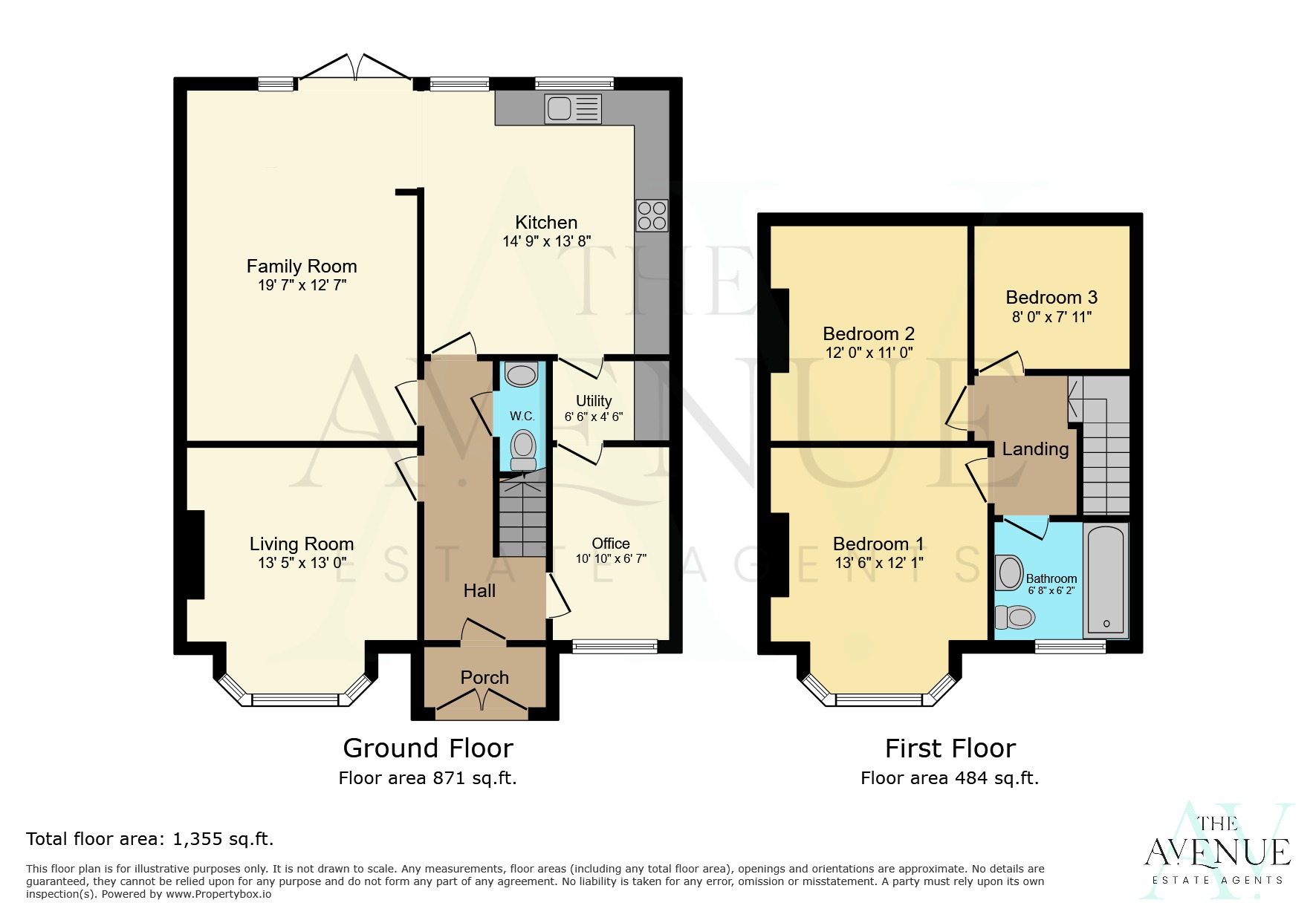 3 bed semi-detached house for sale in College Road, Boldmere, Sutton Coldfield, West Midlands, B73 5DL - Property floorplan