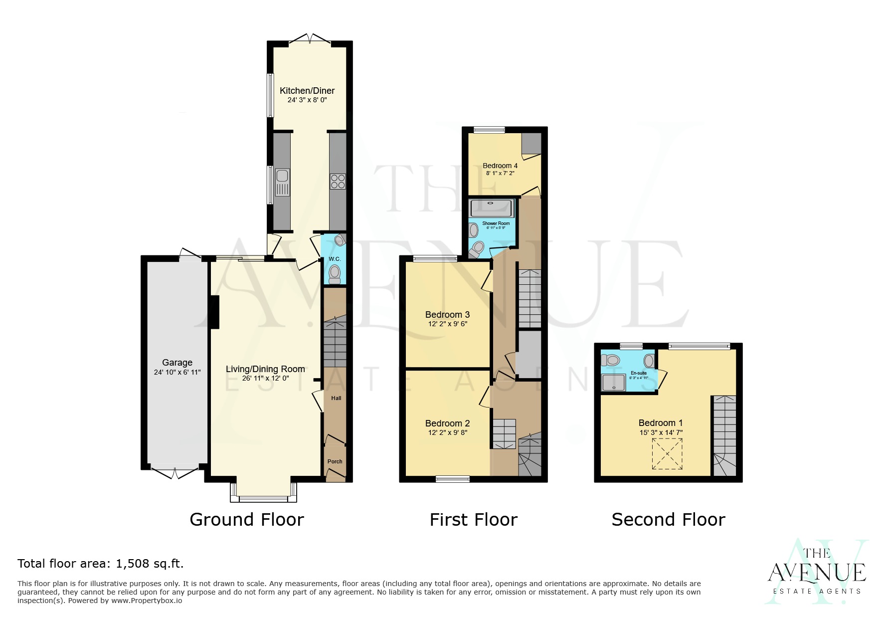 4 bed semi-detached house for sale in Sutton Coldfield, West Midlands, B73 - Property floorplan