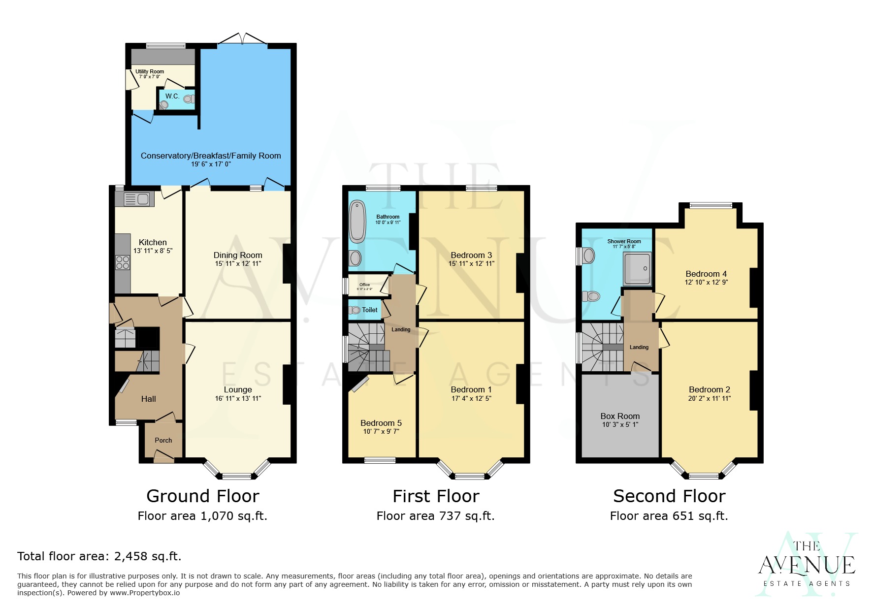 5 bed semi-detached house for sale in Station Road, Sutton Coldfield, West Midlands, B73 - Property floorplan