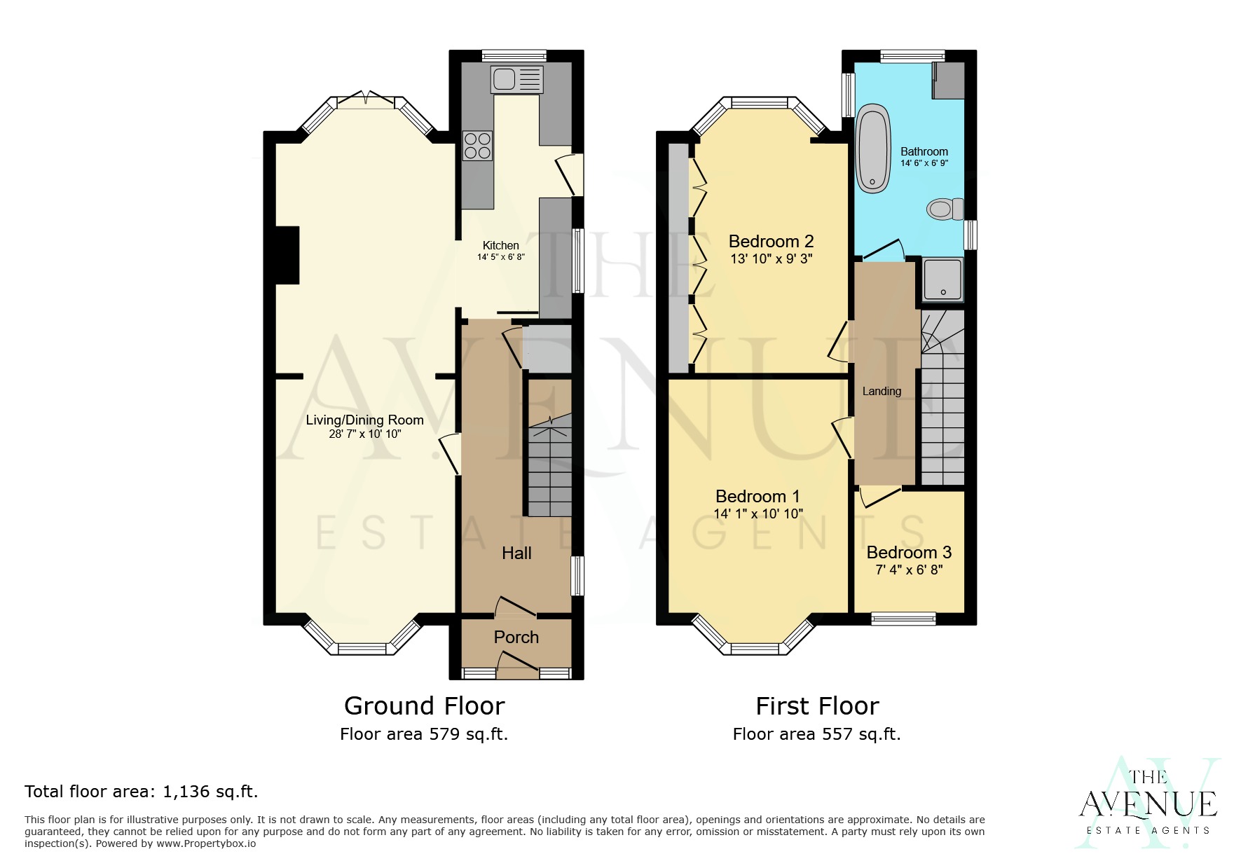 3 bed semi-detached house for sale in Kingstanding Road, (Border of Sutton Coldfield), Birmingham, West Midlands, B44 9RH - Property floorplan