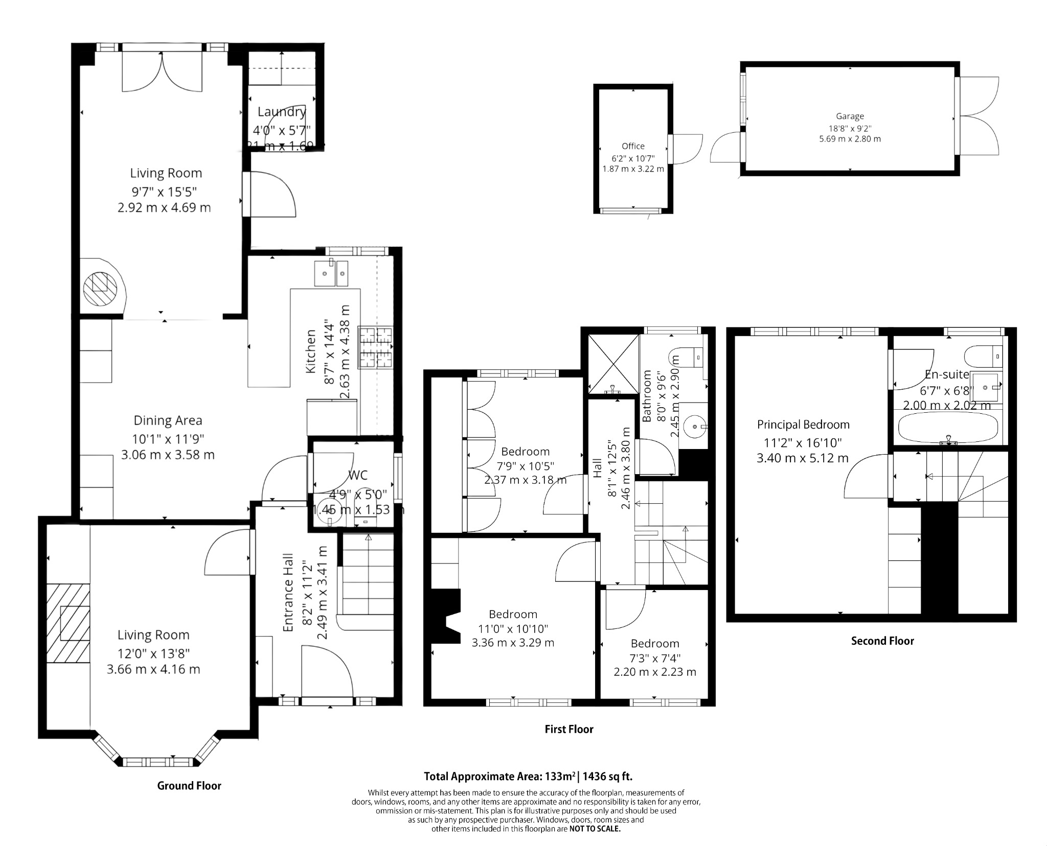 4 bed semi-detached house for sale in 25 Abingdon Road, West Bridgford only a 6min walk to the Bustling Avenue! - Property floorplan