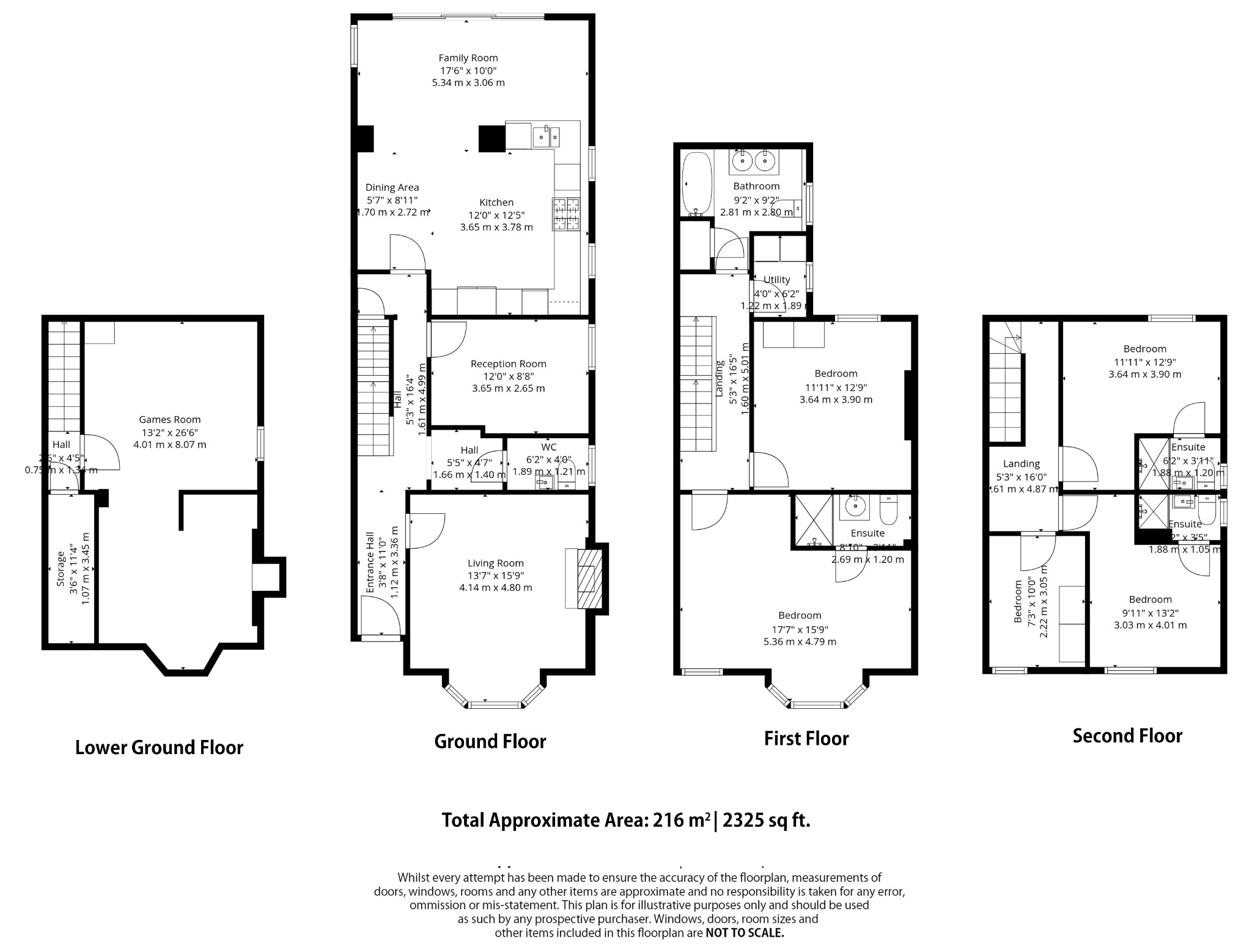 5 bed semi-detached house for sale in 6 Millicent Road, West Bridgford, Nottingham, Nottinghamshire, NG2 7LD - Property floorplan