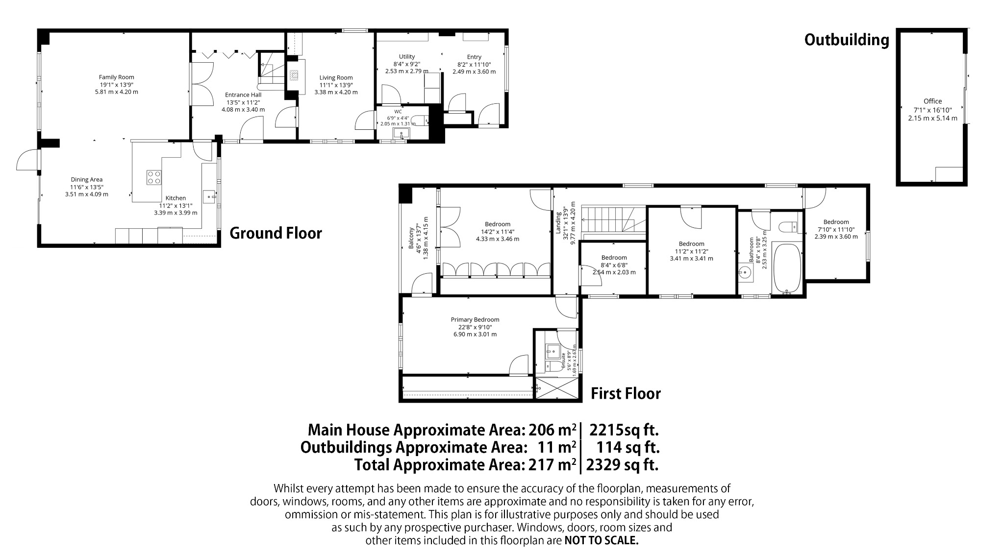 5 bed detached house for sale in 40 Easthorpe Street, Ruddington, Nottingham, NG11 6LB - Property floorplan