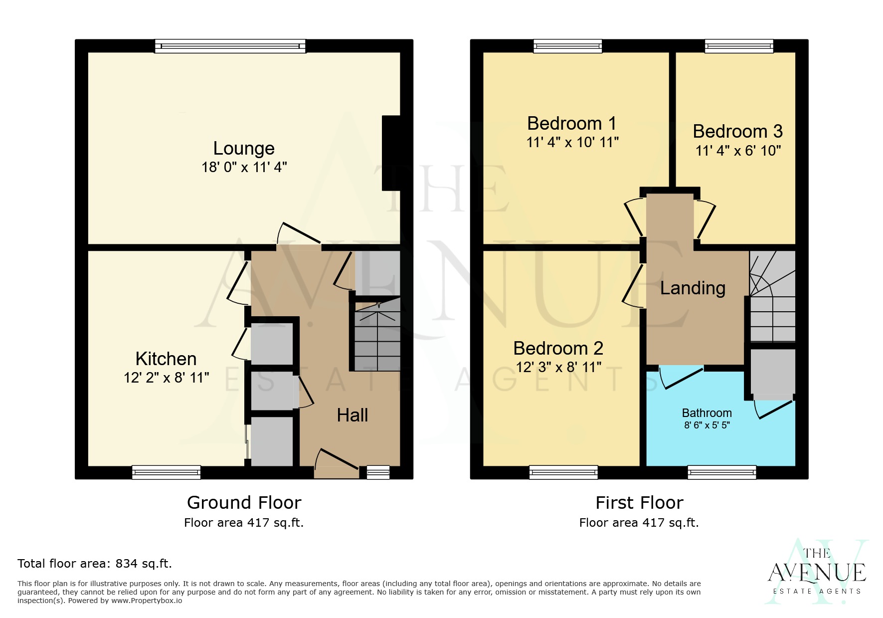 3 bed maisonette for sale in Fencepiece Road, Ilford, Greater London, IG6 - Property floorplan