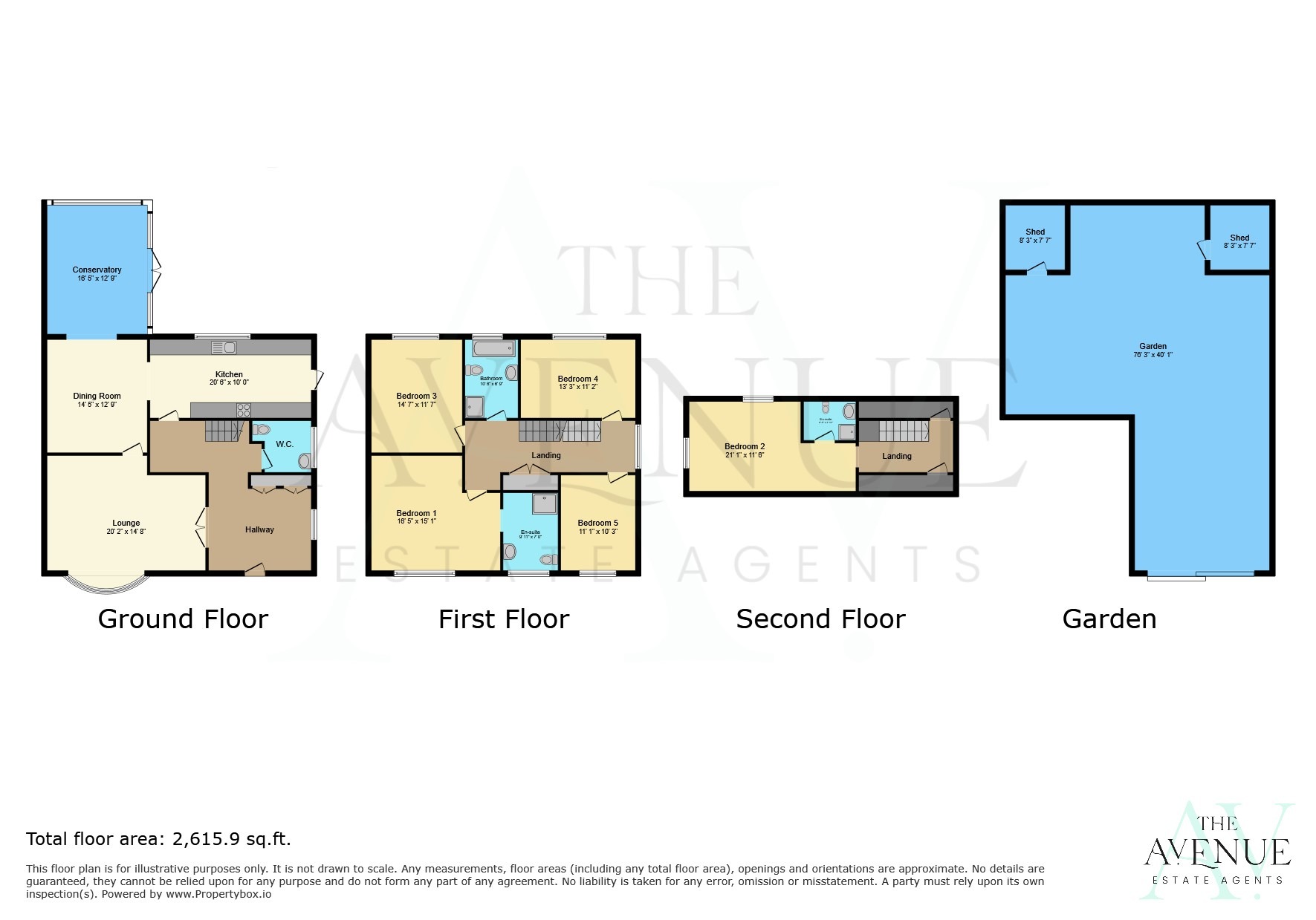 5 bed detached house for sale in Church Lane, Doddinghurst, Brentwood, Essex, CM15 - Property floorplan