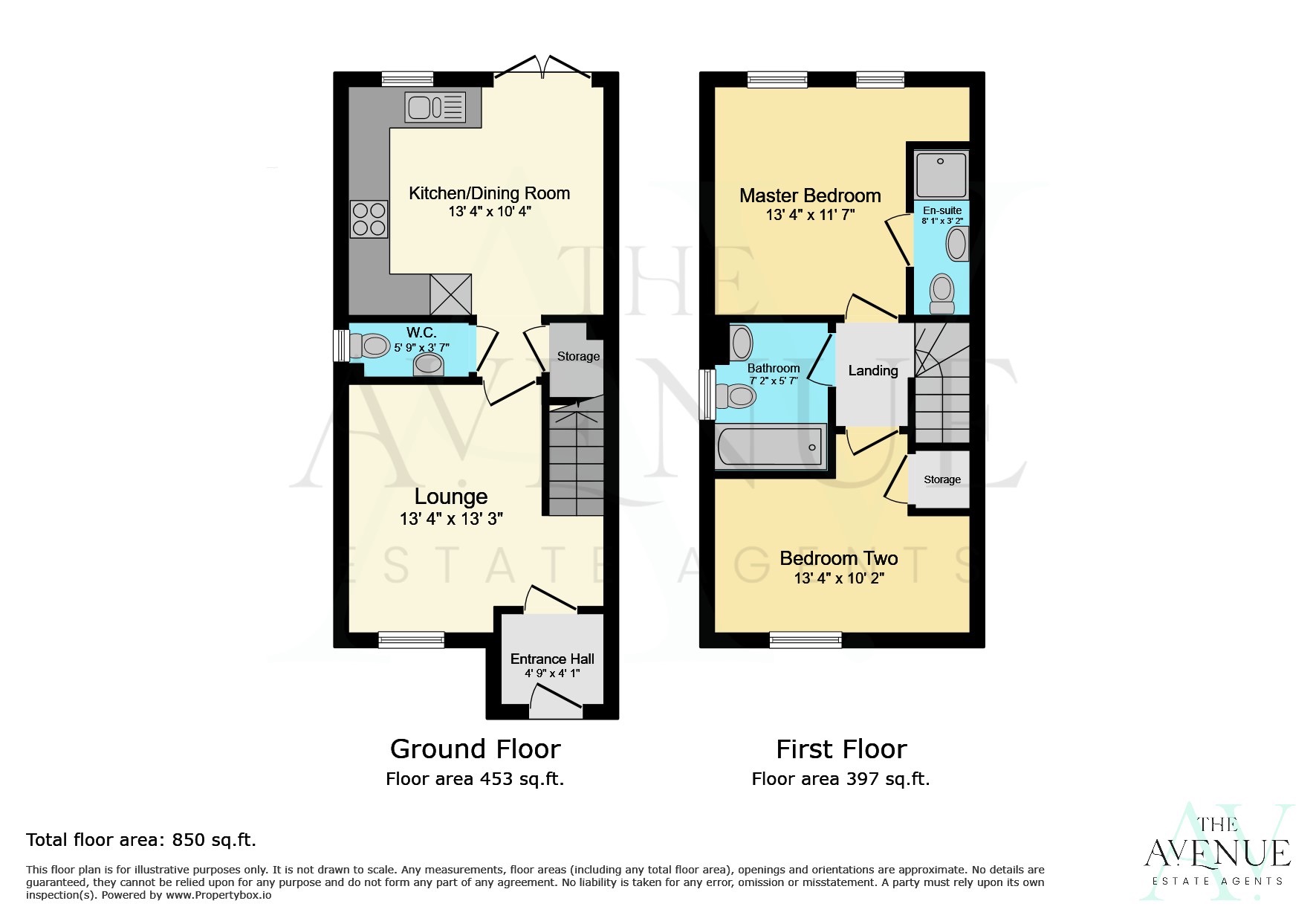 2 bed semi-detached house for sale in Water Meadow Way, Wheaton Aston, Stafford, Staffordshire, ST19 9FJ - Property floorplan
