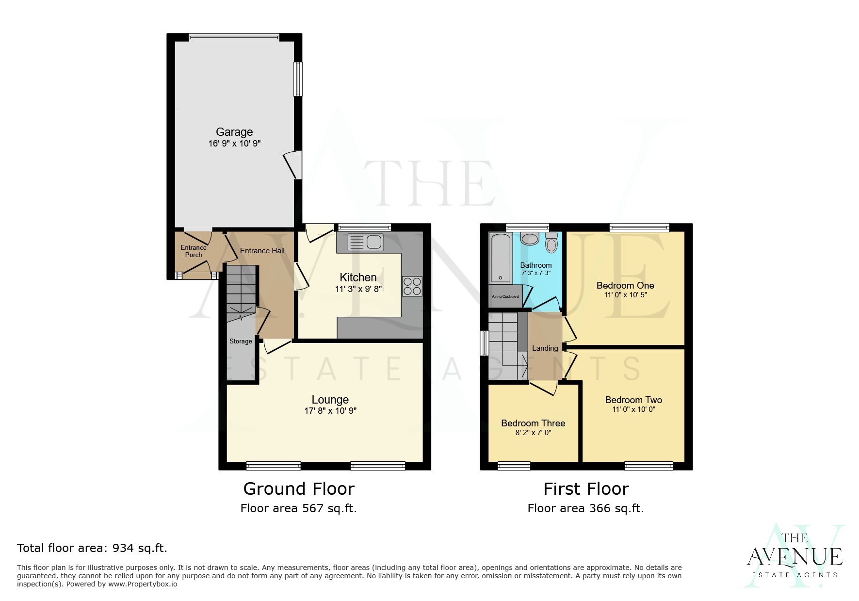 3 bed link detached house for sale in Launceston Close, Winsford, Cheshire, CW7 1LY - Property floorplan