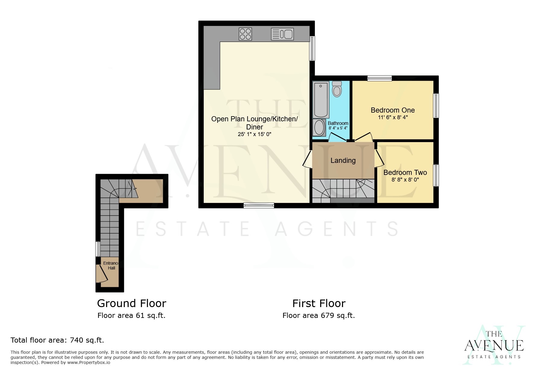 2 bed flat for sale in Stallington Mews, Galton Croft, Blythe Bridge, Staffordshire, ST11 - Property floorplan