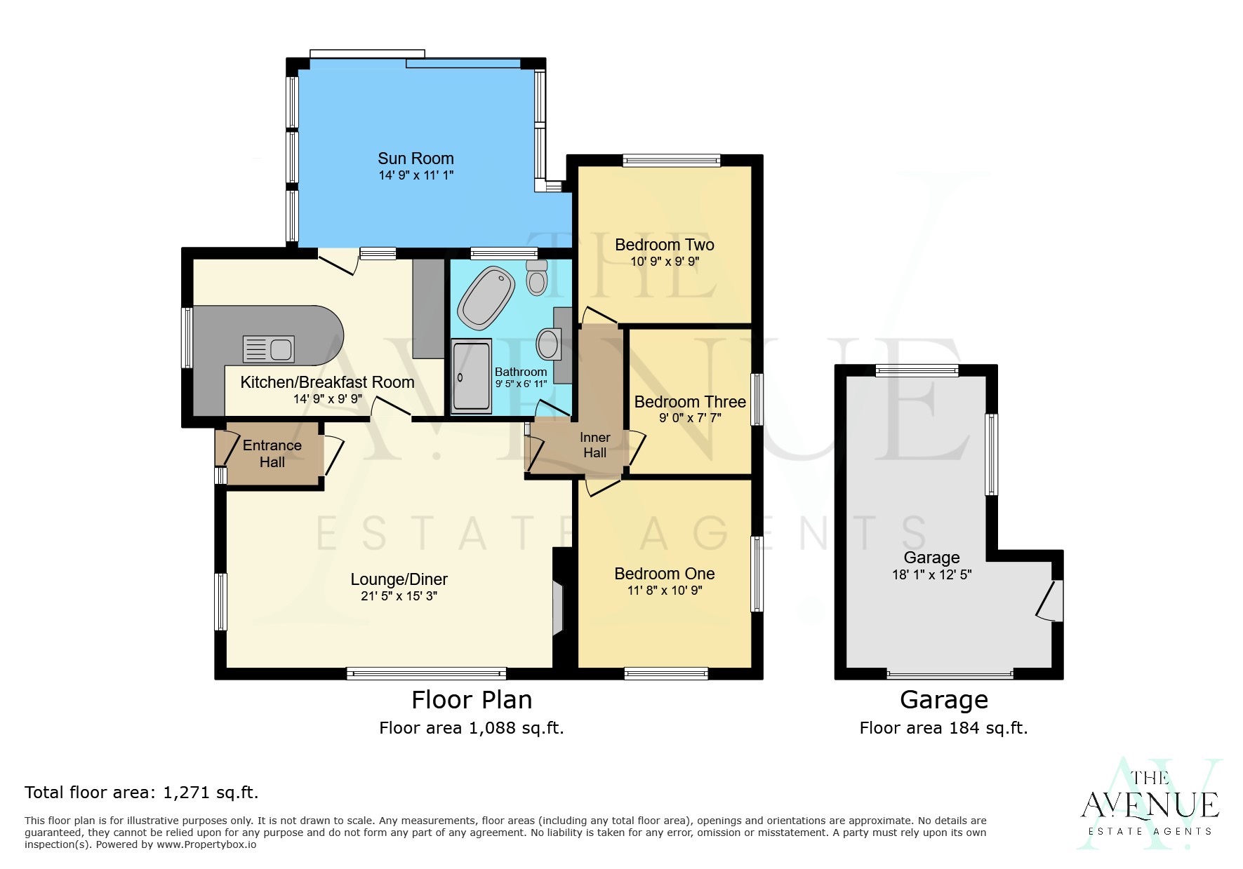 3 bed detached bungalow for sale in Hillview Crescent, Baldwins Gate, Newcastle, Staffordshire, ST5 - Property floorplan