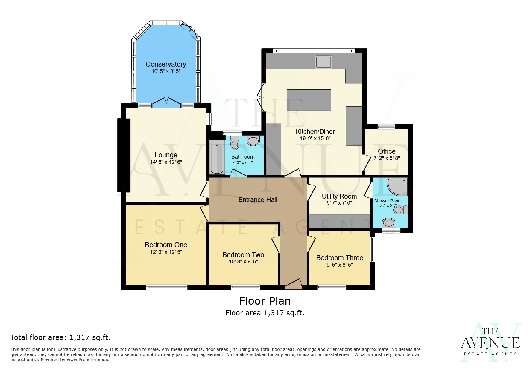 3 bed detached bungalow for sale in Blythe View, Leigh Crossing, Leigh, Stoke-on-trent, Staffordshire, ST10 - Property floorplan