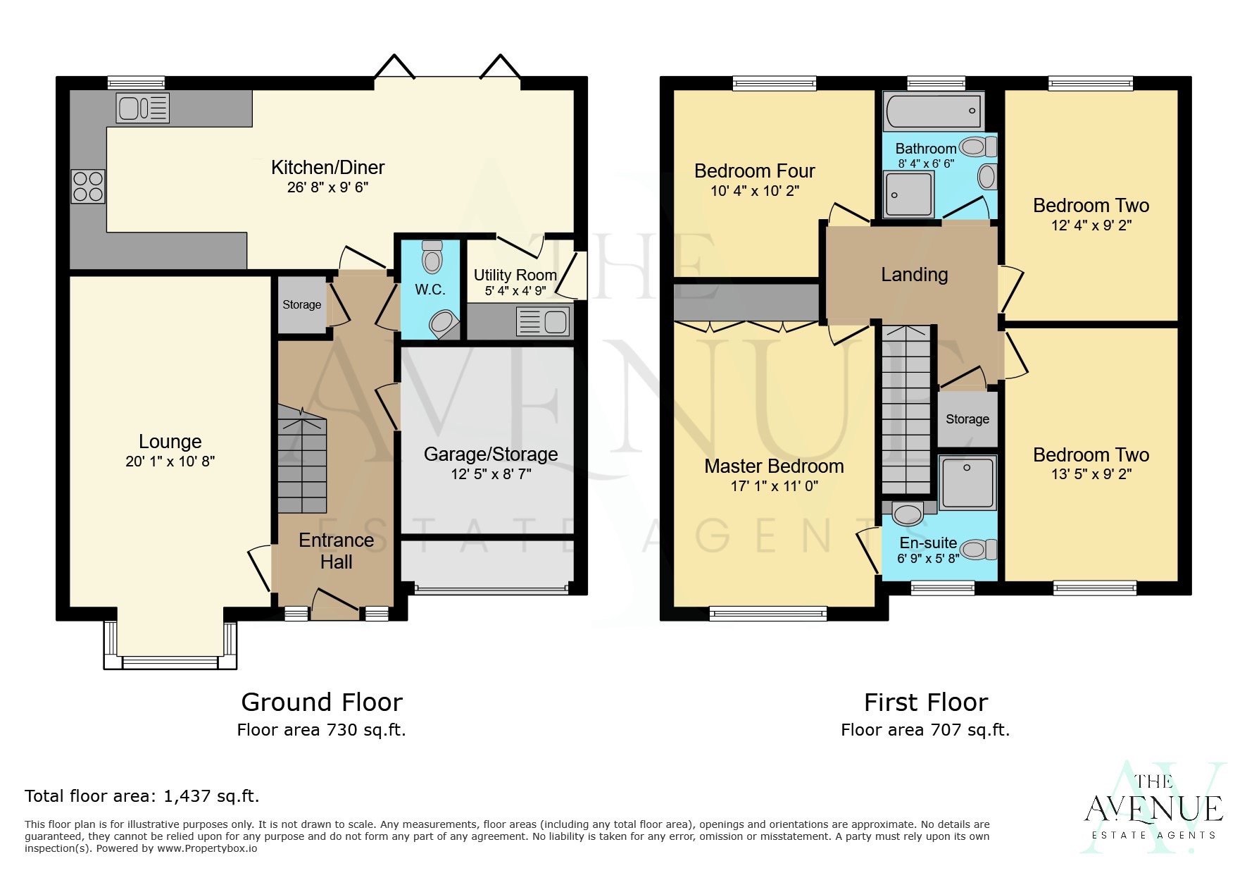 4 bed detached house for sale in Englesea Way, Alsager, Stoke-On-Trent, ST7 - Property floorplan