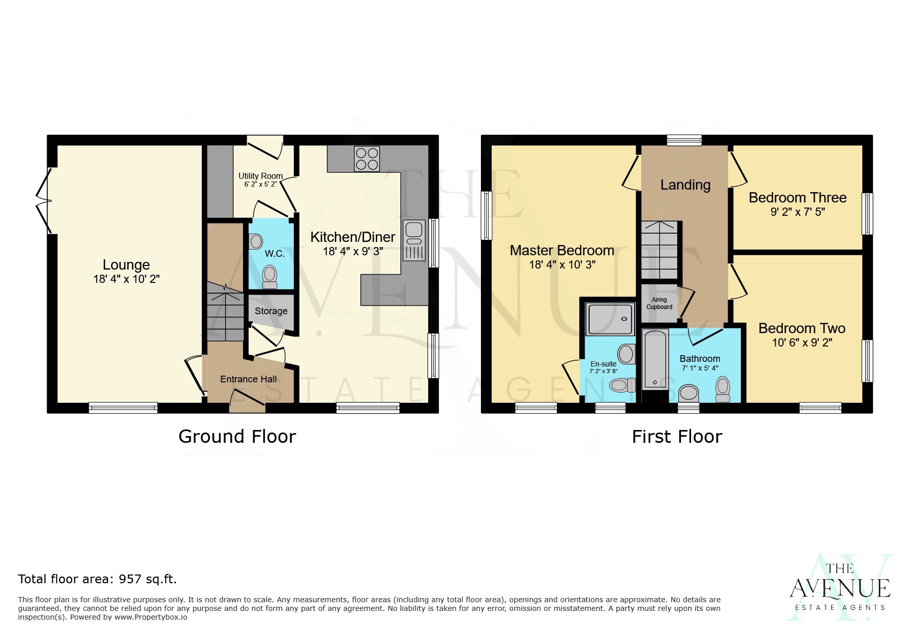 3 bed detached house for sale in Peter Cartlidge Grove, Hartshill, Stoke-on-trent, Staffordshire, ST4 6FG - Property floorplan