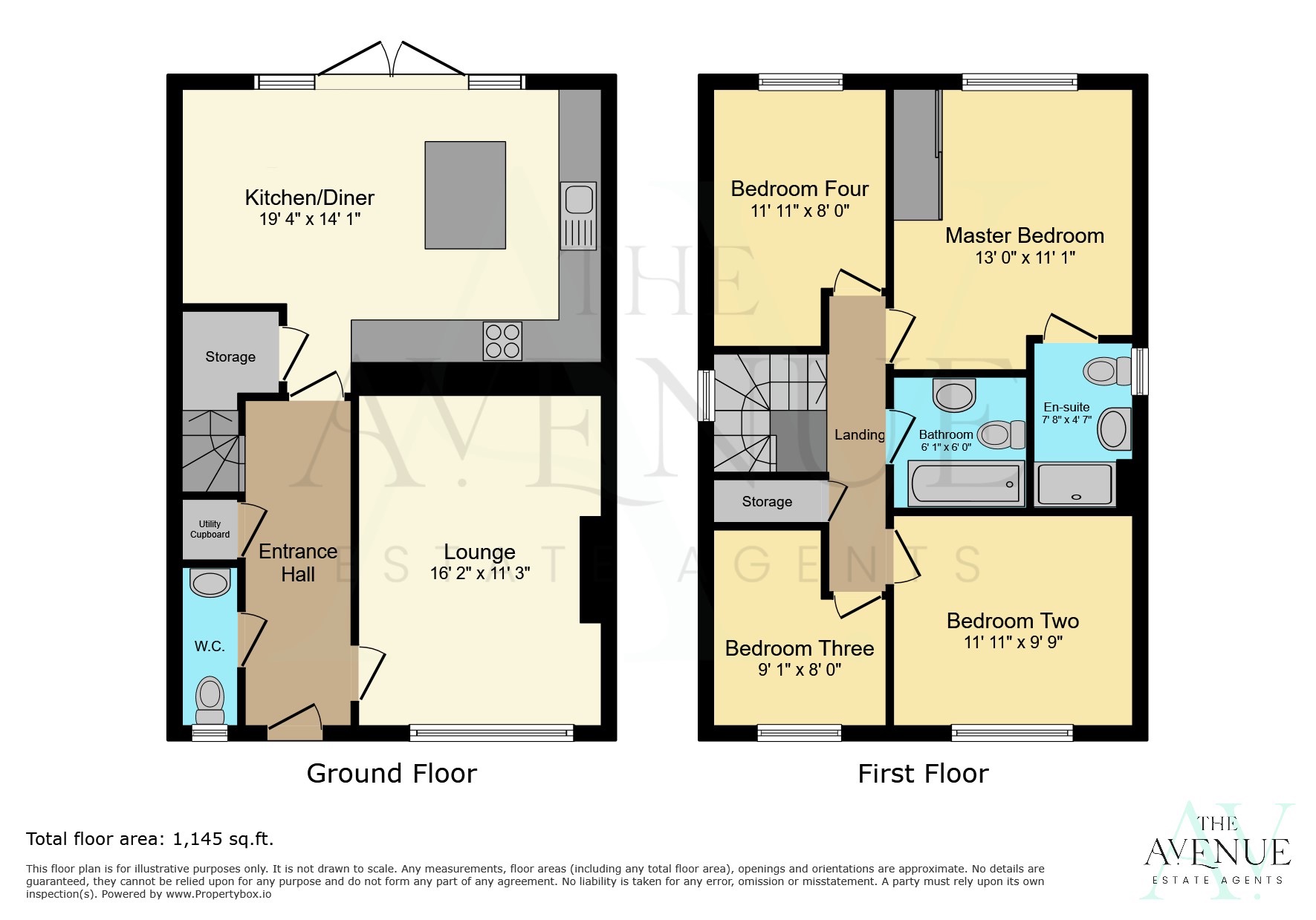 4 bed detached house for sale in Hotspur Road, Sydney, Crewe - Property floorplan