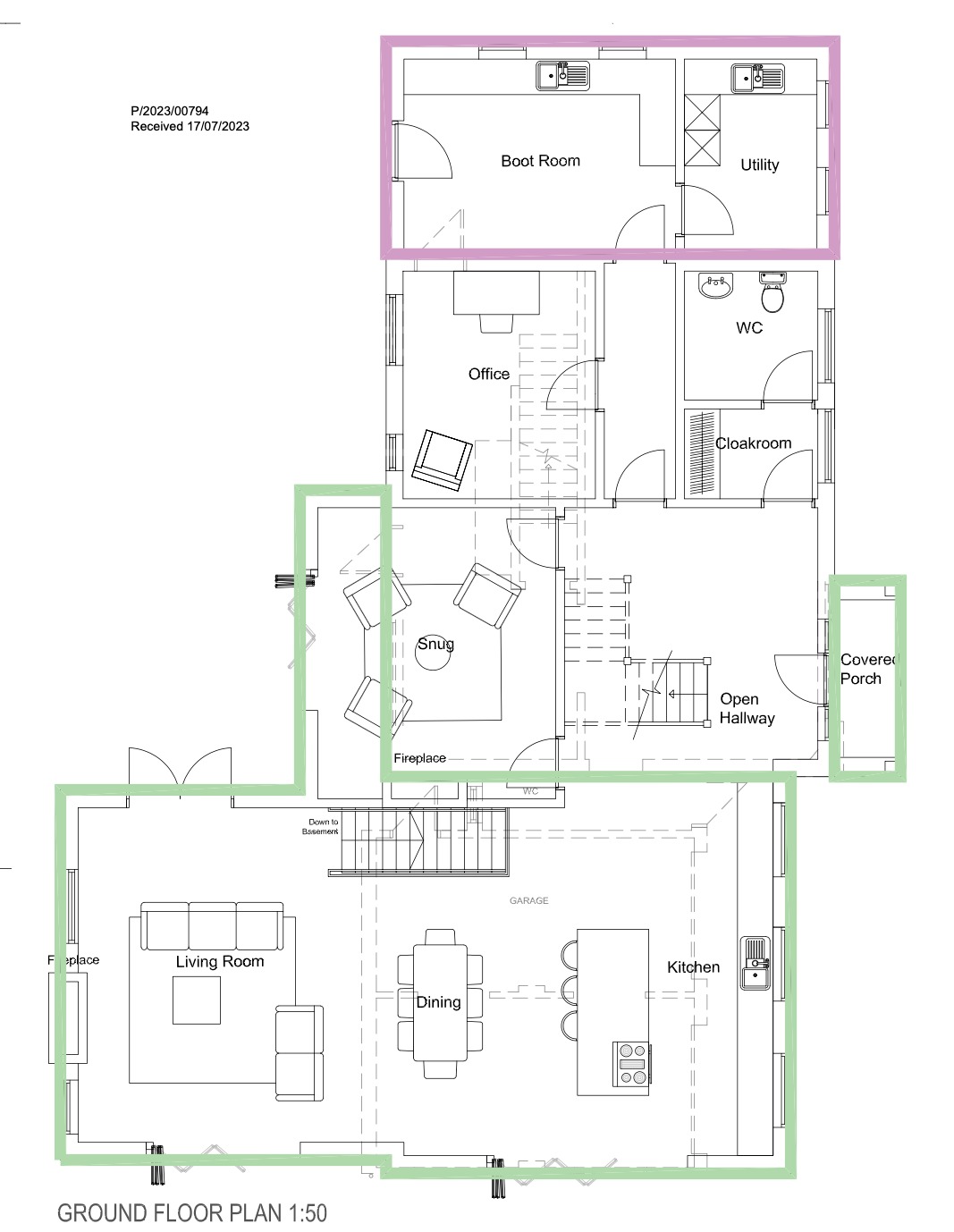 3 bed detached house for sale in PLANNING PERMISSION ON SITE, St, Michaels Road, Stramshall - Property floorplan