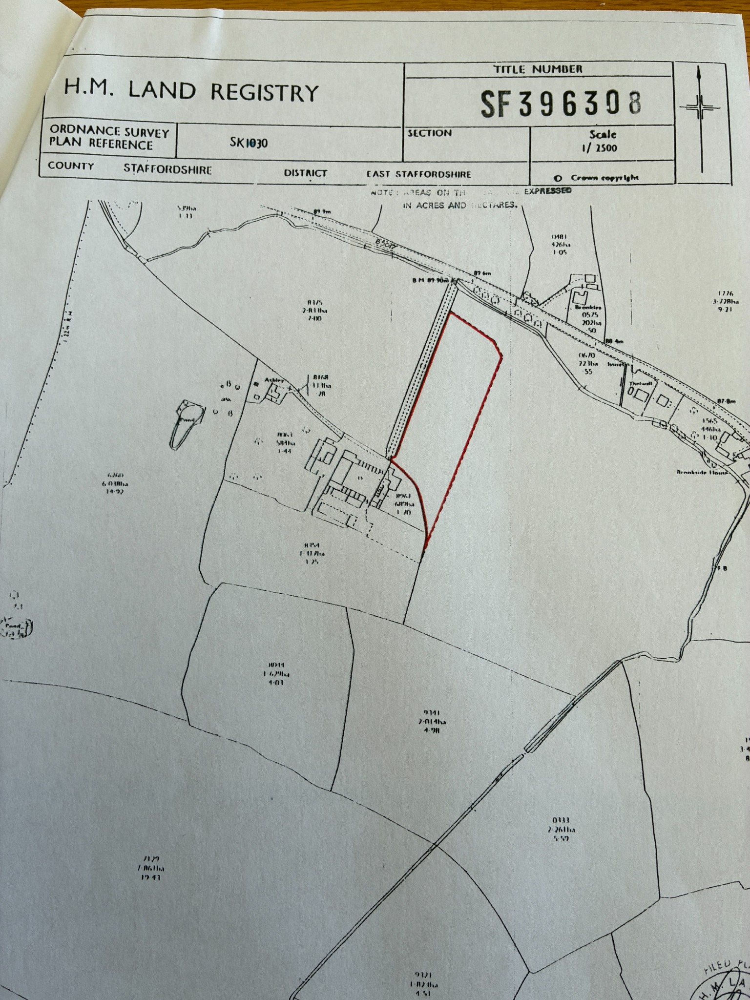6 bed detached house for sale in Farm House, Birchcross, Marchington, Staffordshire - Property floorplan
