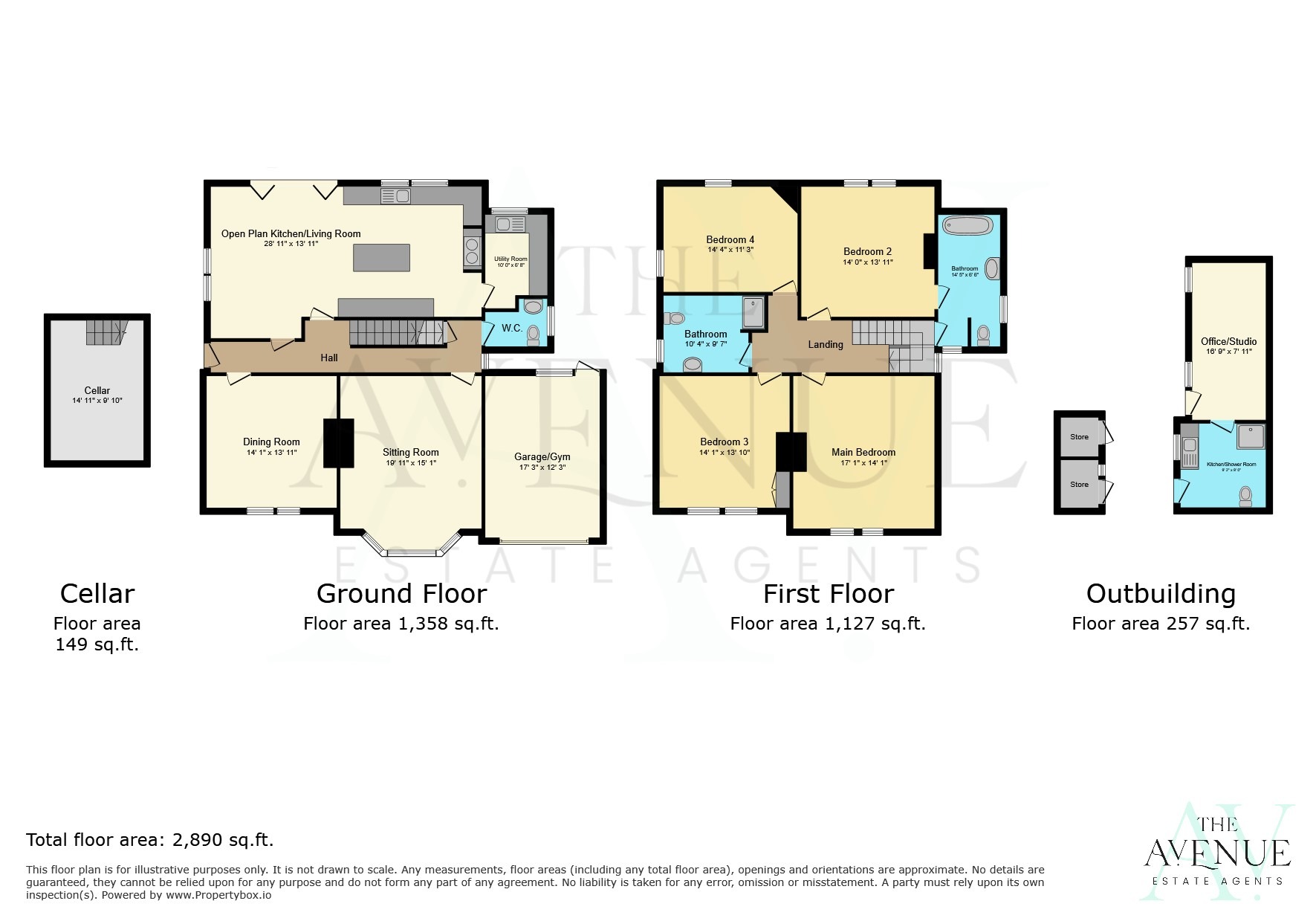 4 bed detached house for sale in Alexandra Road, Burton-On-Trent. - Property floorplan
