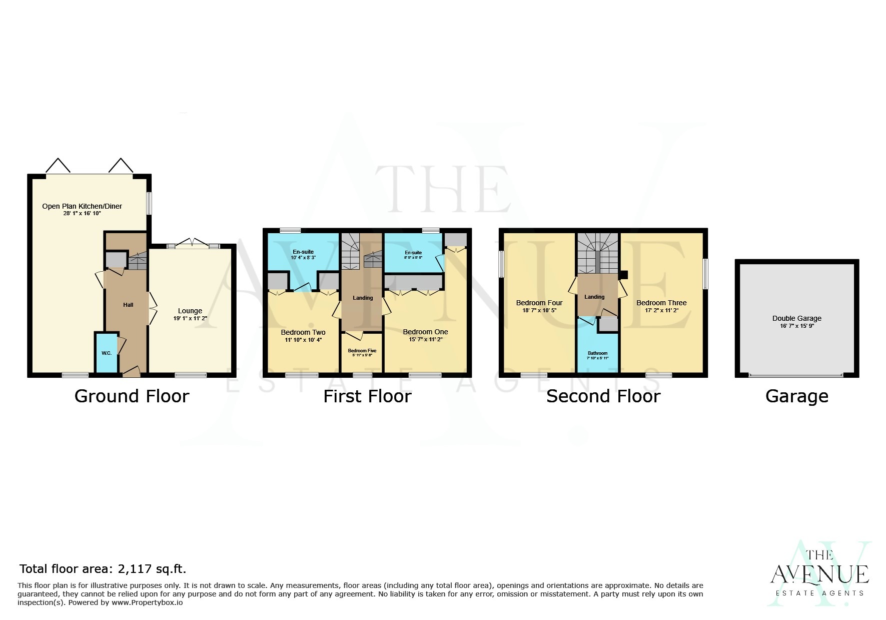 5 bed detached house for sale in Boathouse Field, Lichfield - Property floorplan