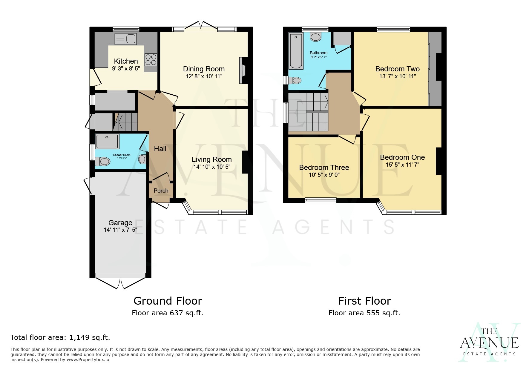 3 bed semi-detached house for sale in Bickley Avenue, Little Aston, Sutton Coldfield. - Property floorplan