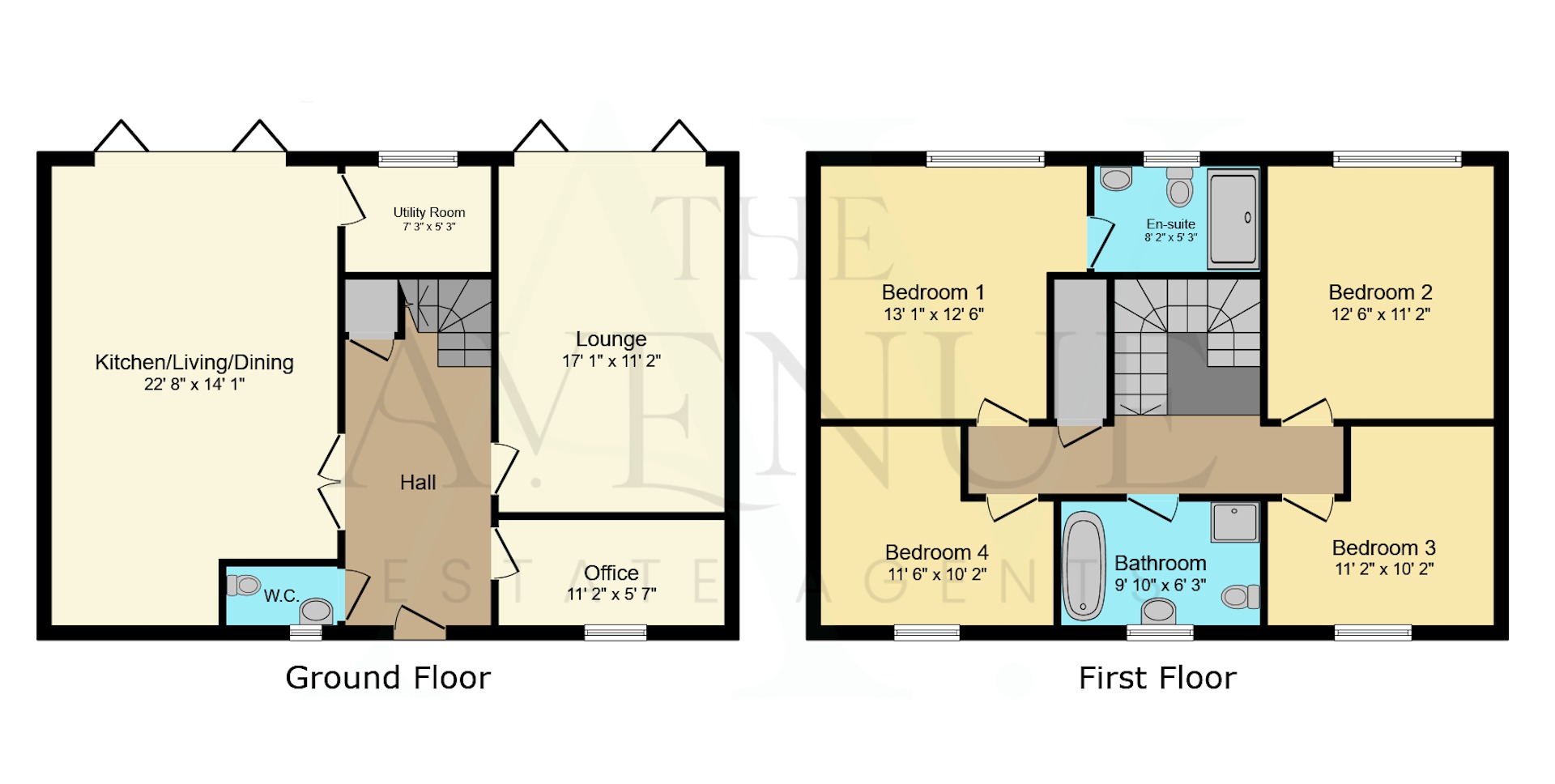4 bed barn conversion for sale in Bramble Barn, The Old Coach House, Shenstone - Property floorplan