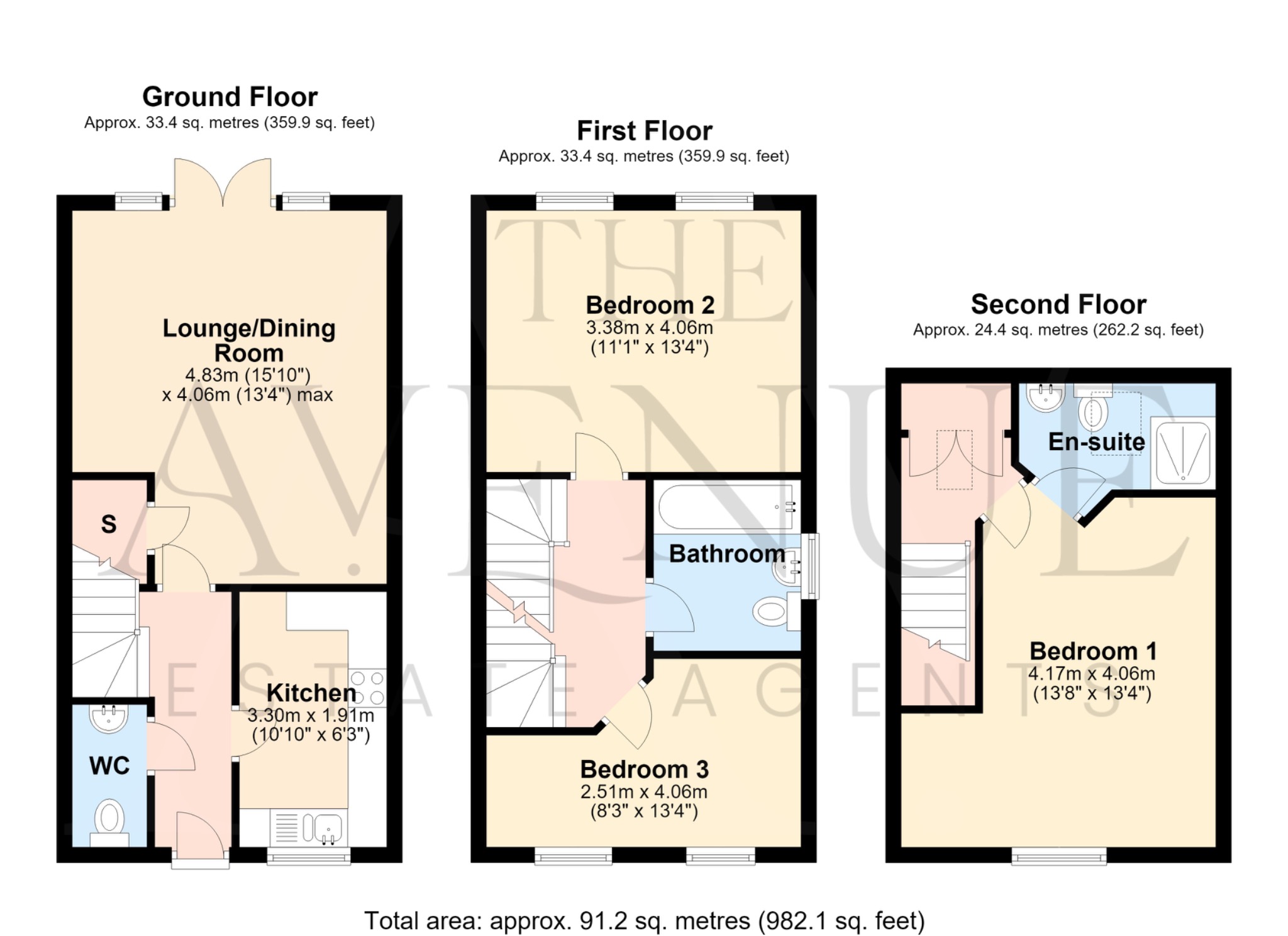 3 bed semi-detached house for sale in Highfields Park Drive, Darley Abbey, Derby, DE22 1BW - Property floorplan
