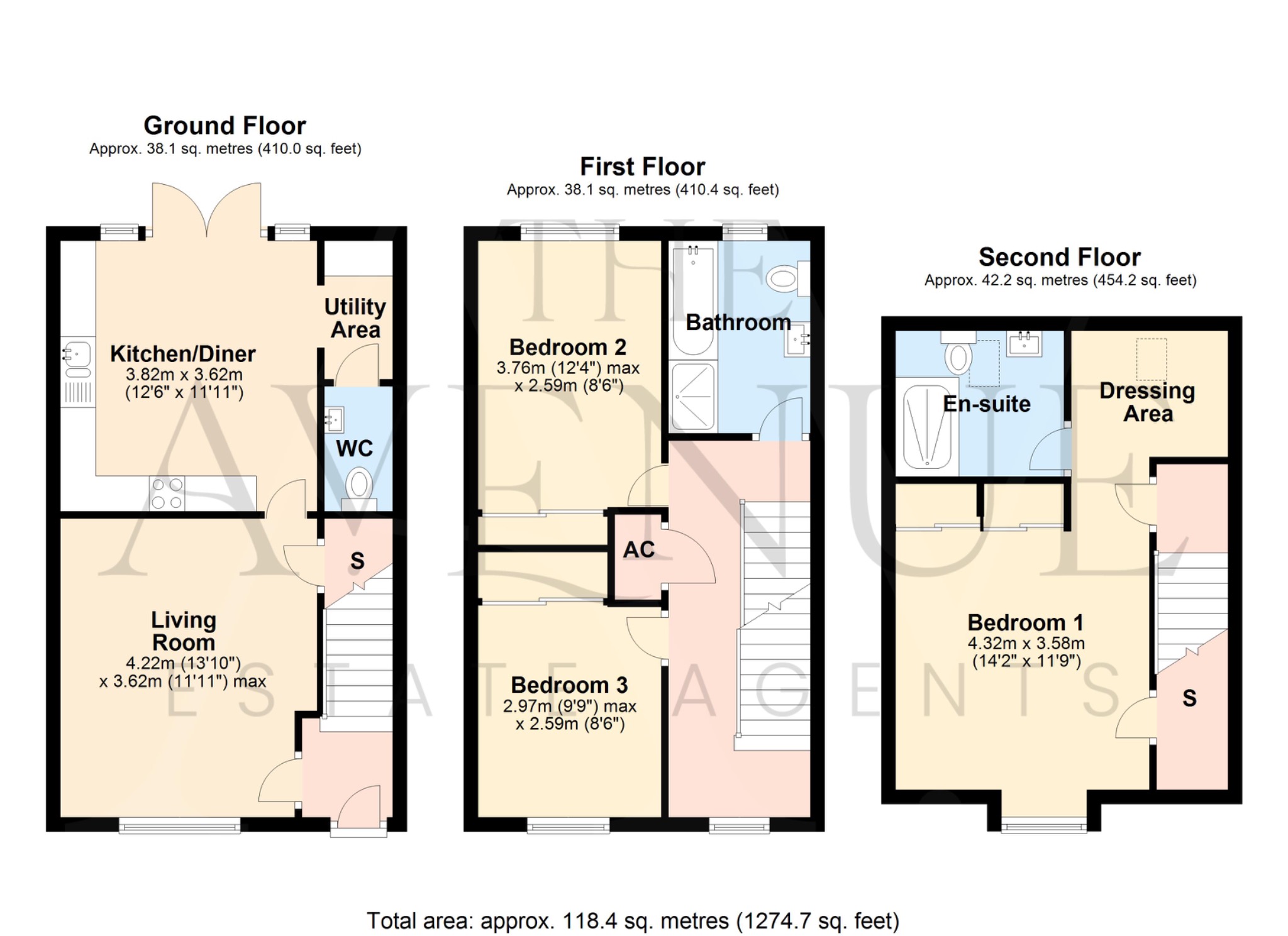 3 bed semi-detached house for sale in Archer Drive, Mickleover, Derby, DE3 0AG - Property floorplan