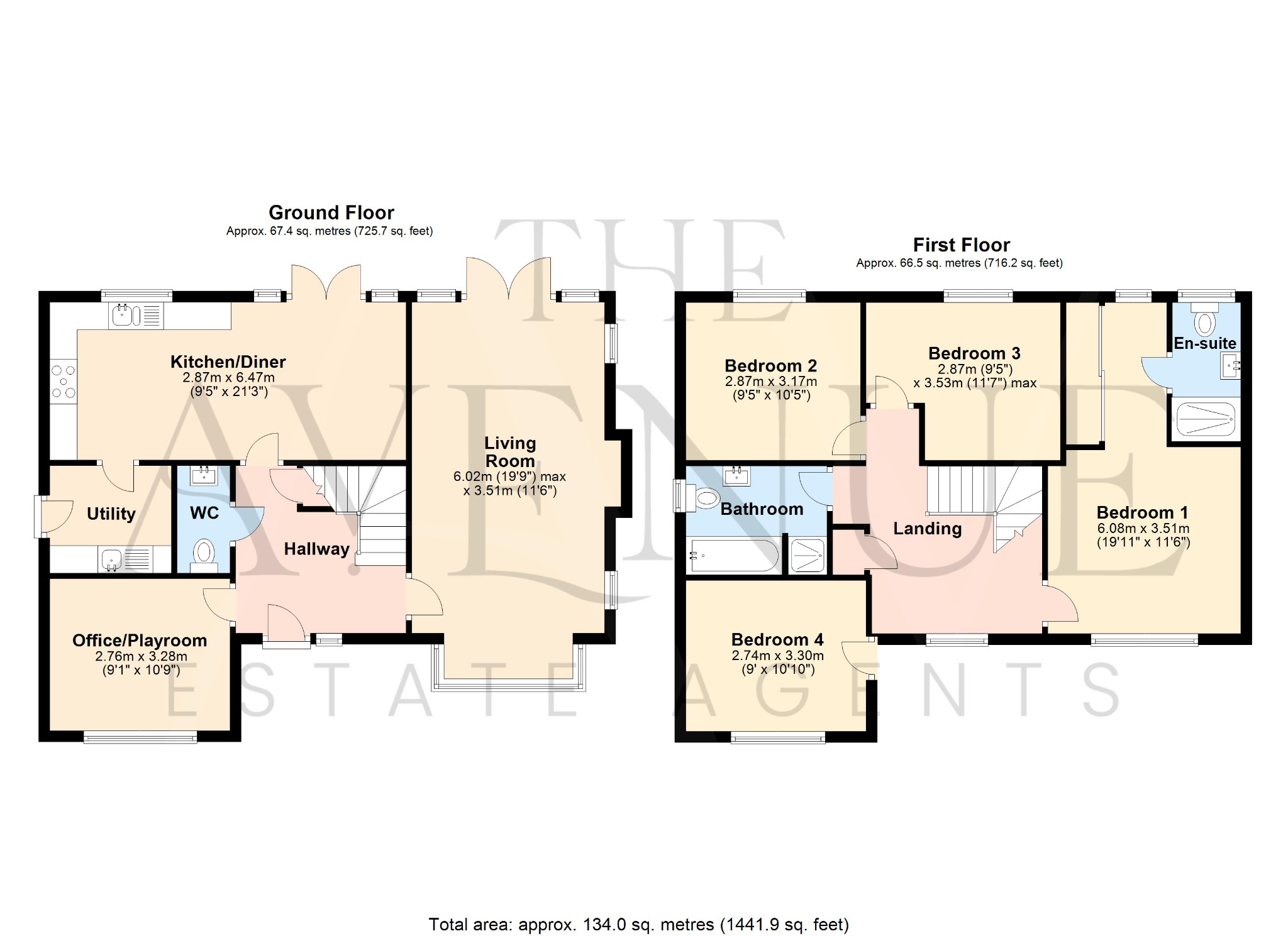 4 bed detached house for sale in Tithe Barn Gardens, Repton, Derbyshire, DE65 6SL - Property floorplan