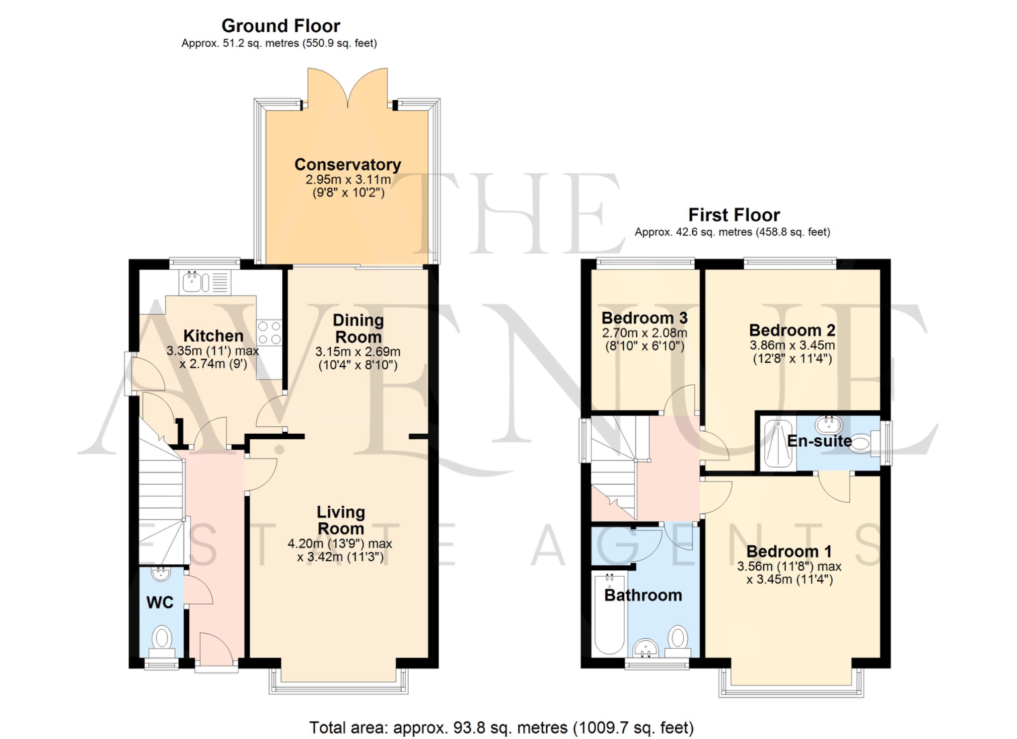 3 bed detached house for sale in Normandy Road, Hilton, Derbyshire, DE65 5GW - Property floorplan