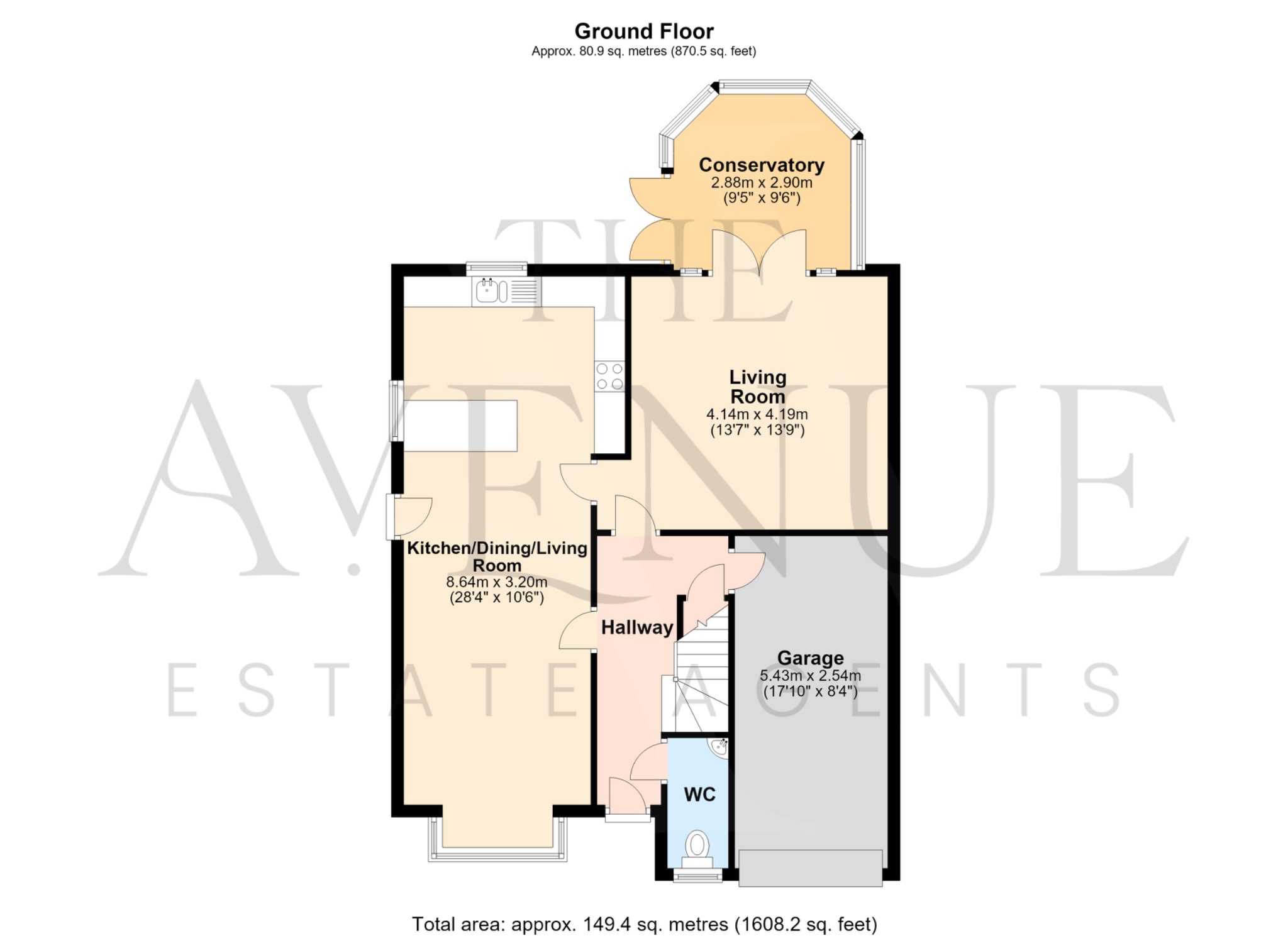 4 bed detached house for sale in Girton Way, Mickleover, Derby, DE3 9EB - Property floorplan