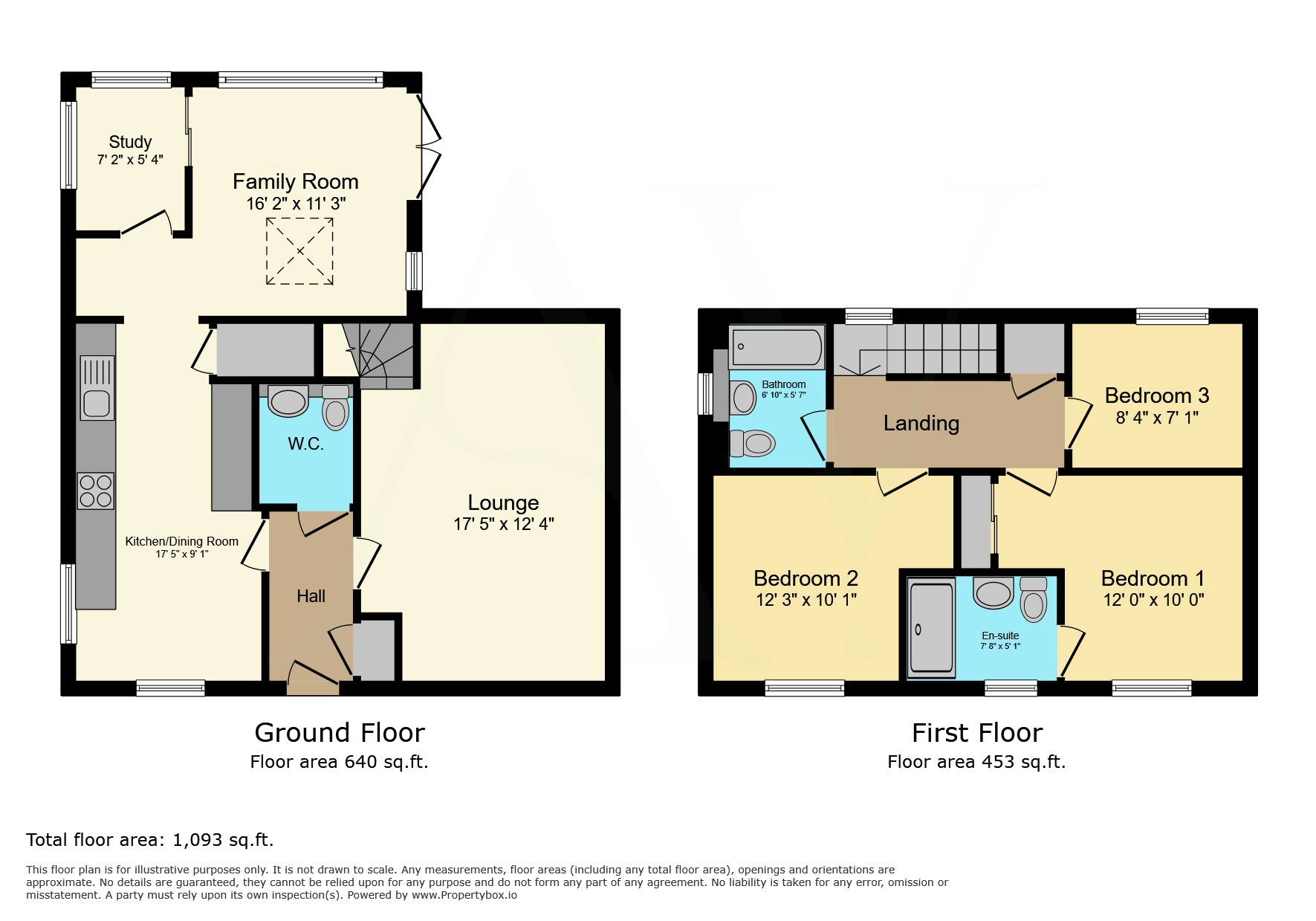 3 bed detached house for sale in Parkwood Close, Alfreton - Property floorplan