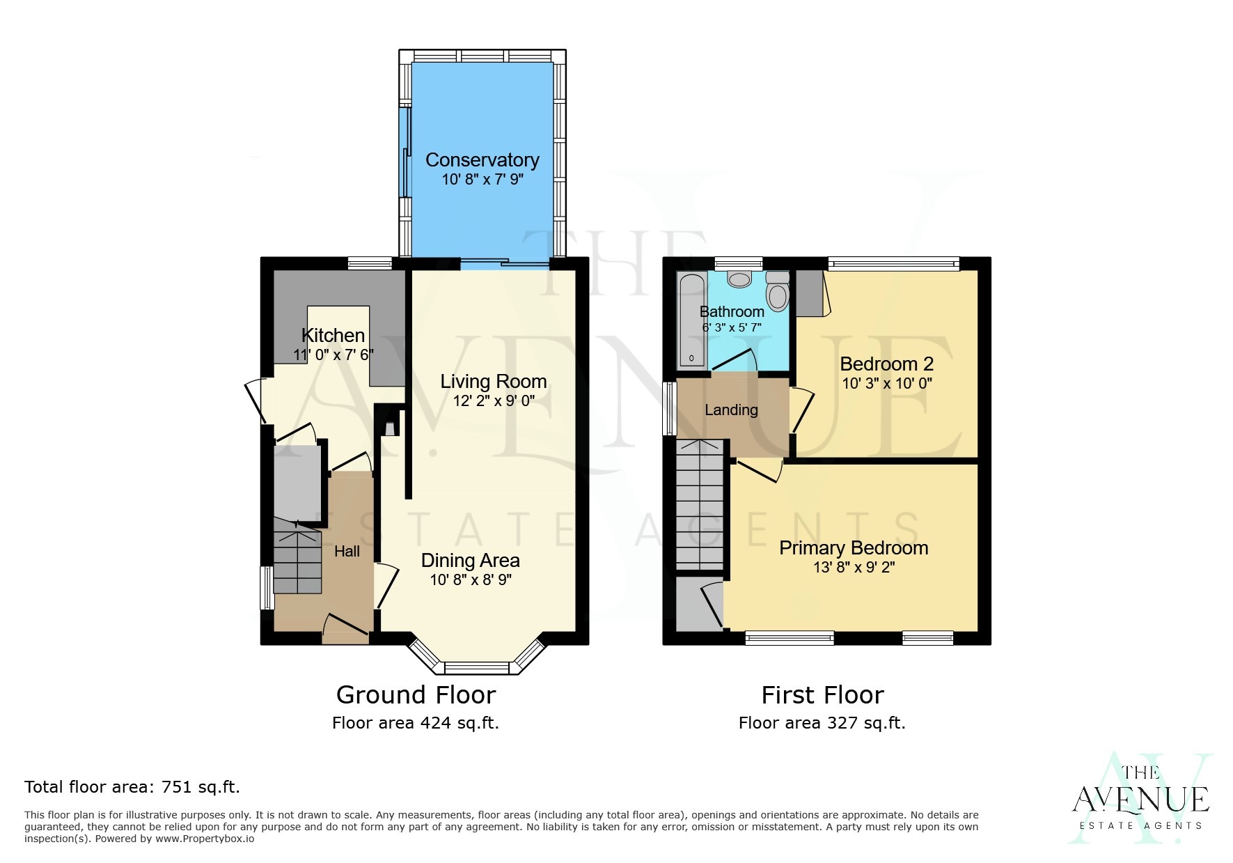 2 bed semi-detached house for sale in Parks Avenue, South Wingfield - Property floorplan