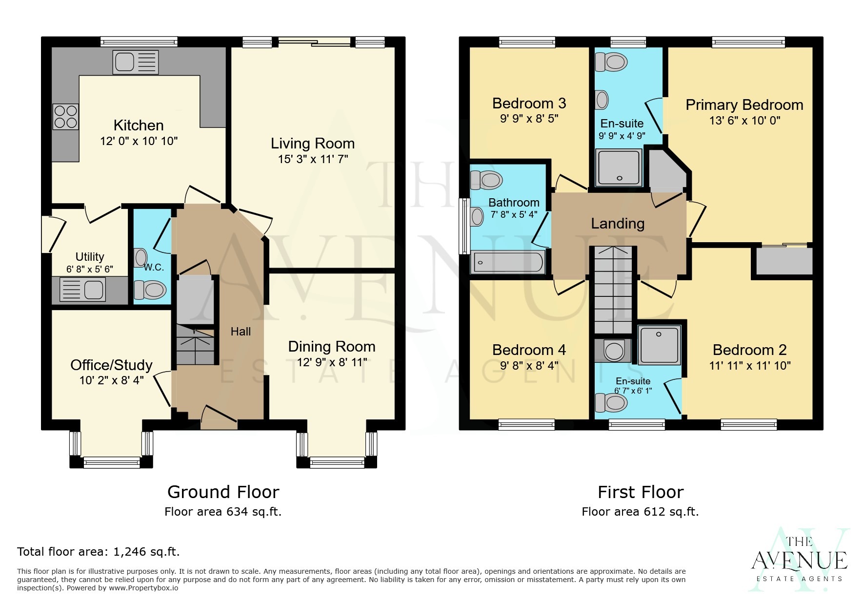 4 bed detached house for sale in James Street, Leabrooks - Property floorplan