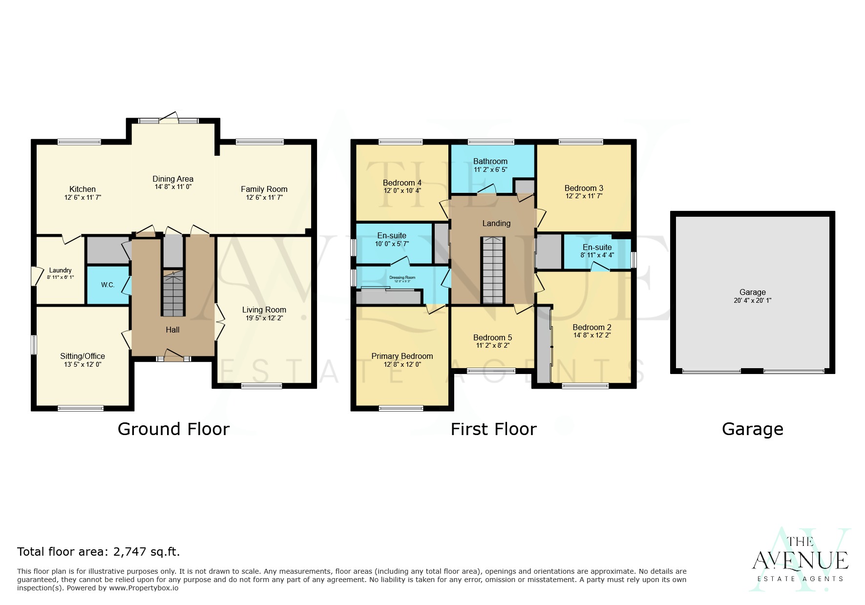 5 bed detached house for sale in Parkwood Close, Alfreton - Property floorplan