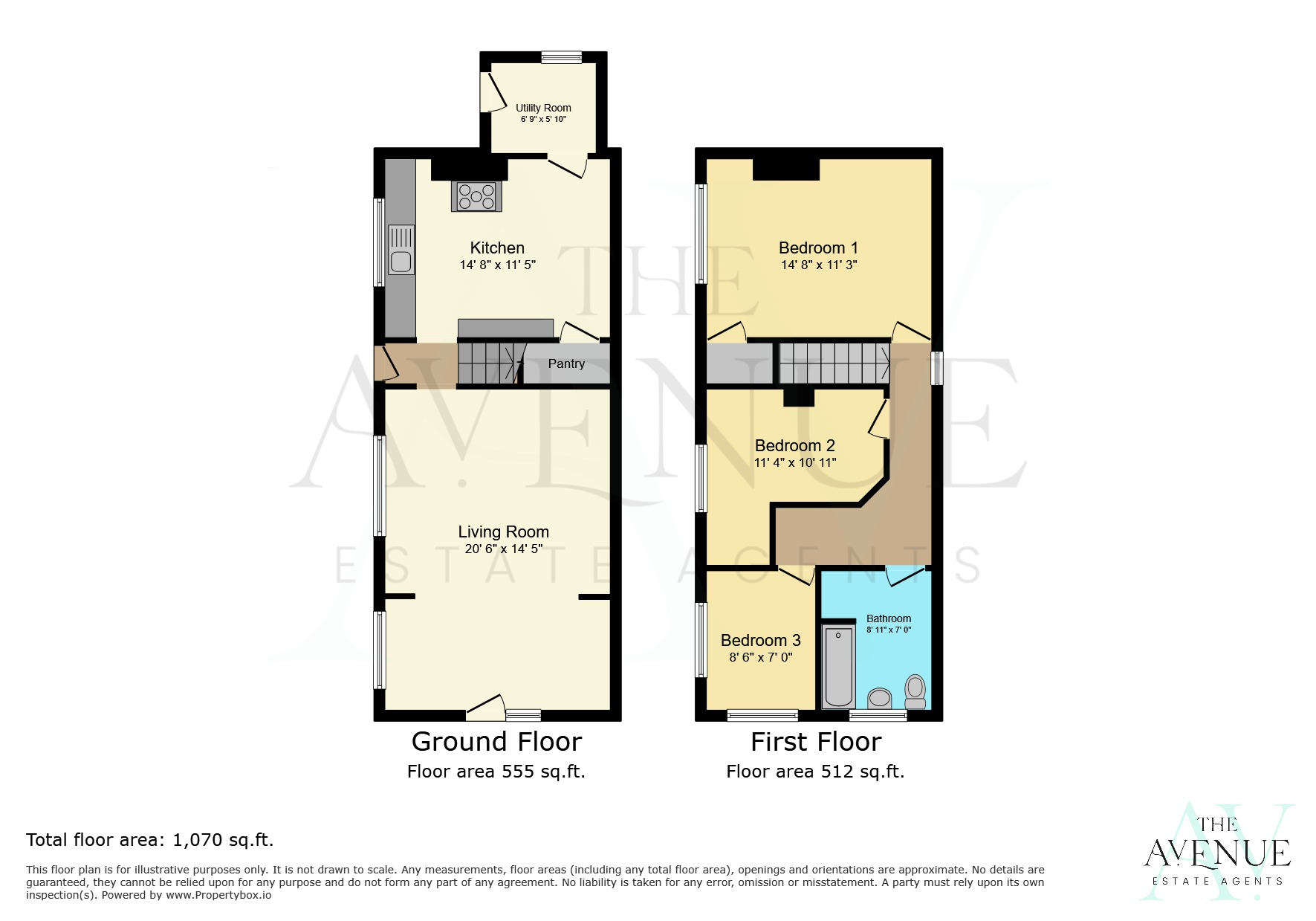 3 bed detached house for sale in Tollbar Cottages, Butterley - Property floorplan