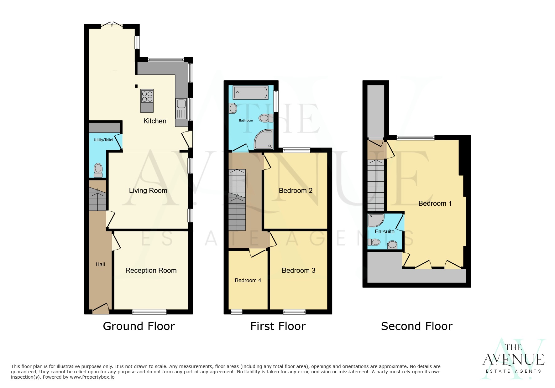 4 bed detached house for sale in Park Street, Alfreton - Property floorplan