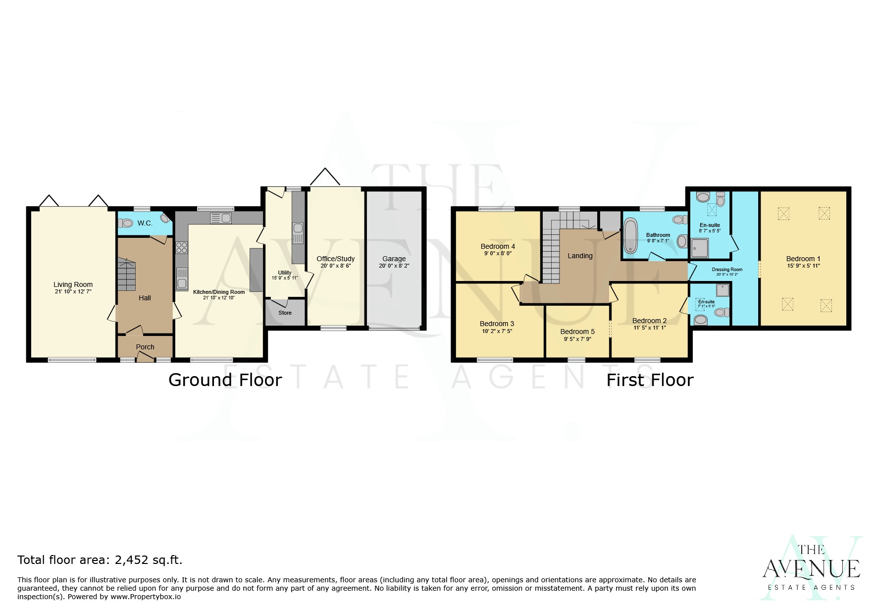 5 bed detached house for sale in Church Avenue, Sutton-In-Ashfield - Property floorplan