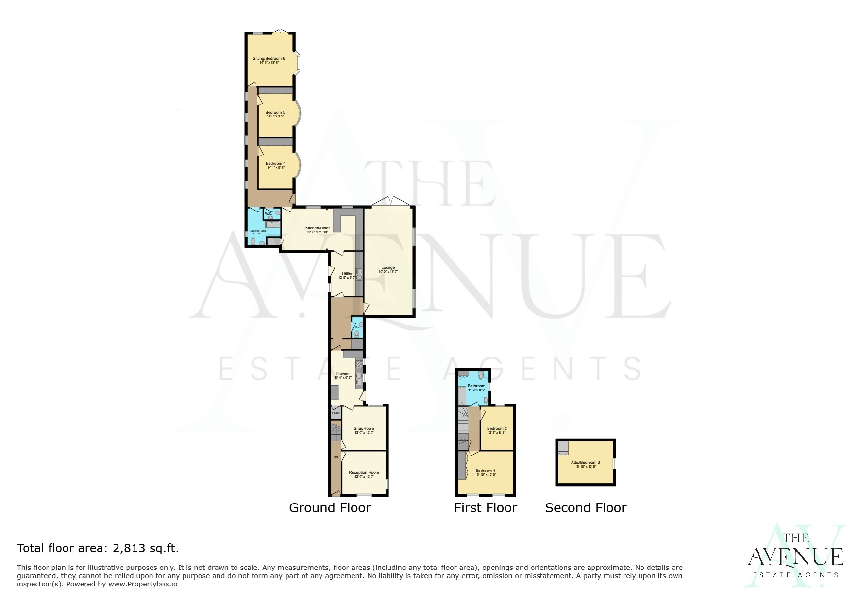 5 bed detached house for sale in Derby Road, Swanwick - Property floorplan